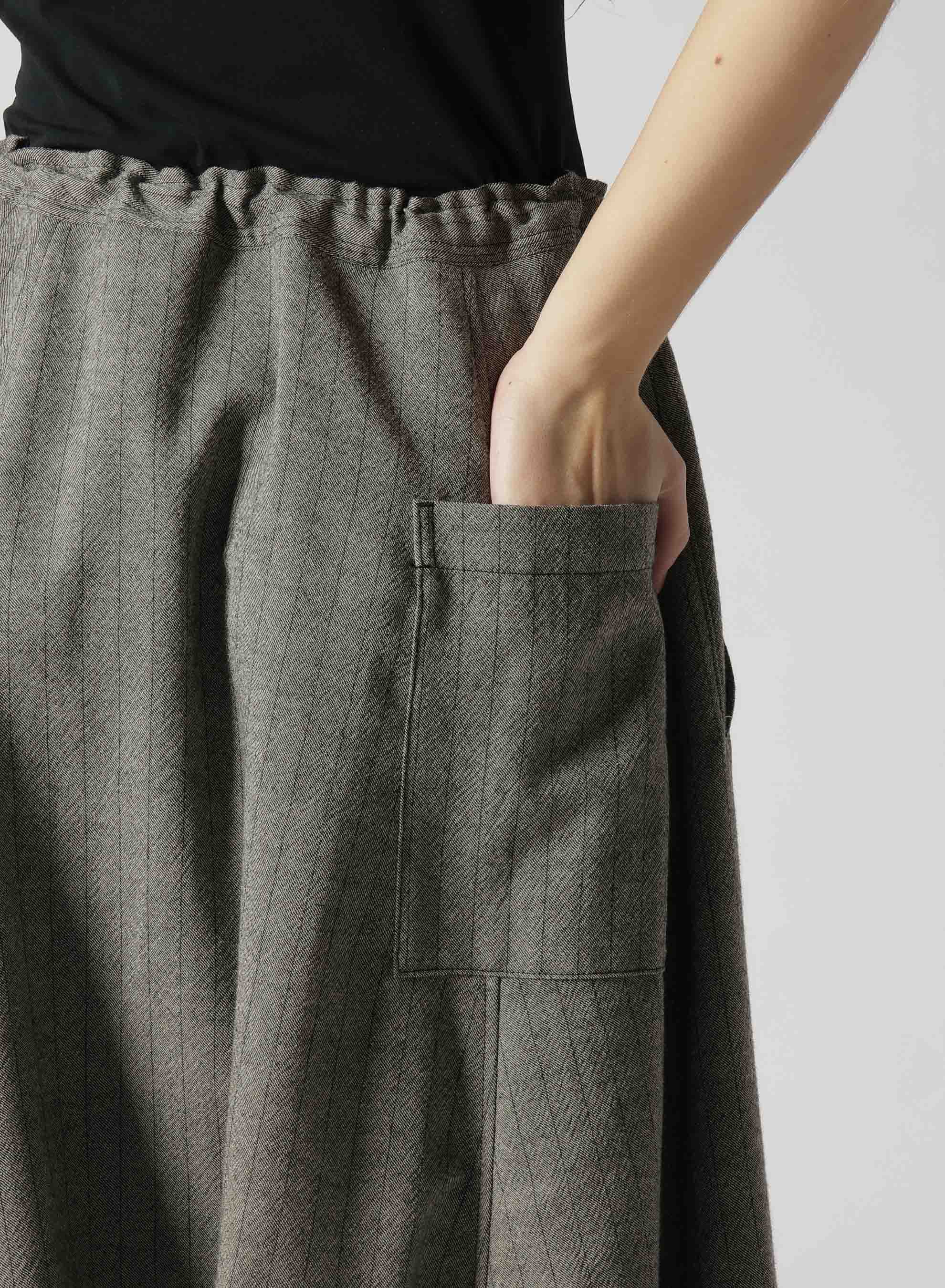 【9/20 12:00(JST) Release】WOOL STRIPE SAROUEL PANTS