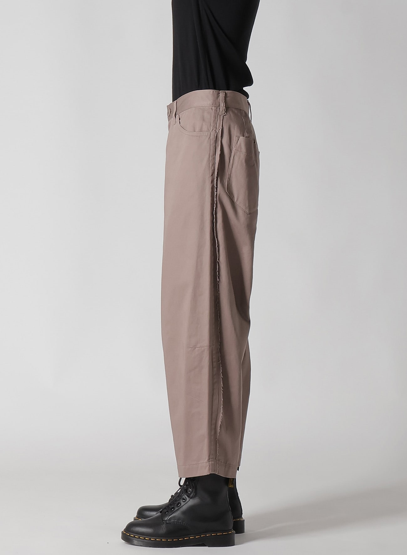 [Y's BORN PRODUCT] COTTON TWILL CUT LINE KNEE PANTS