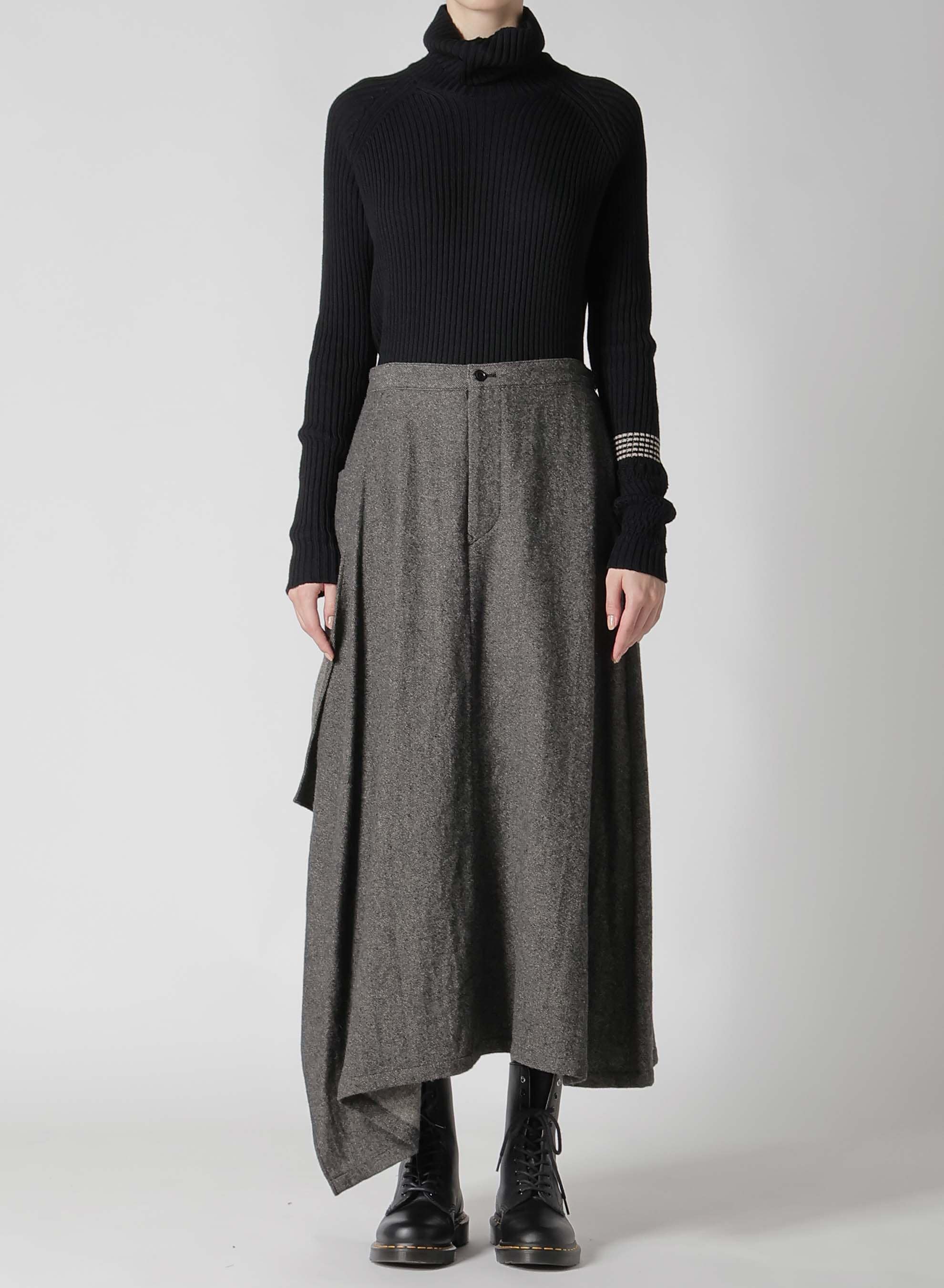 【9/20 12:00(JST) Release】WOOL FLANNEL FLARE SKIRT