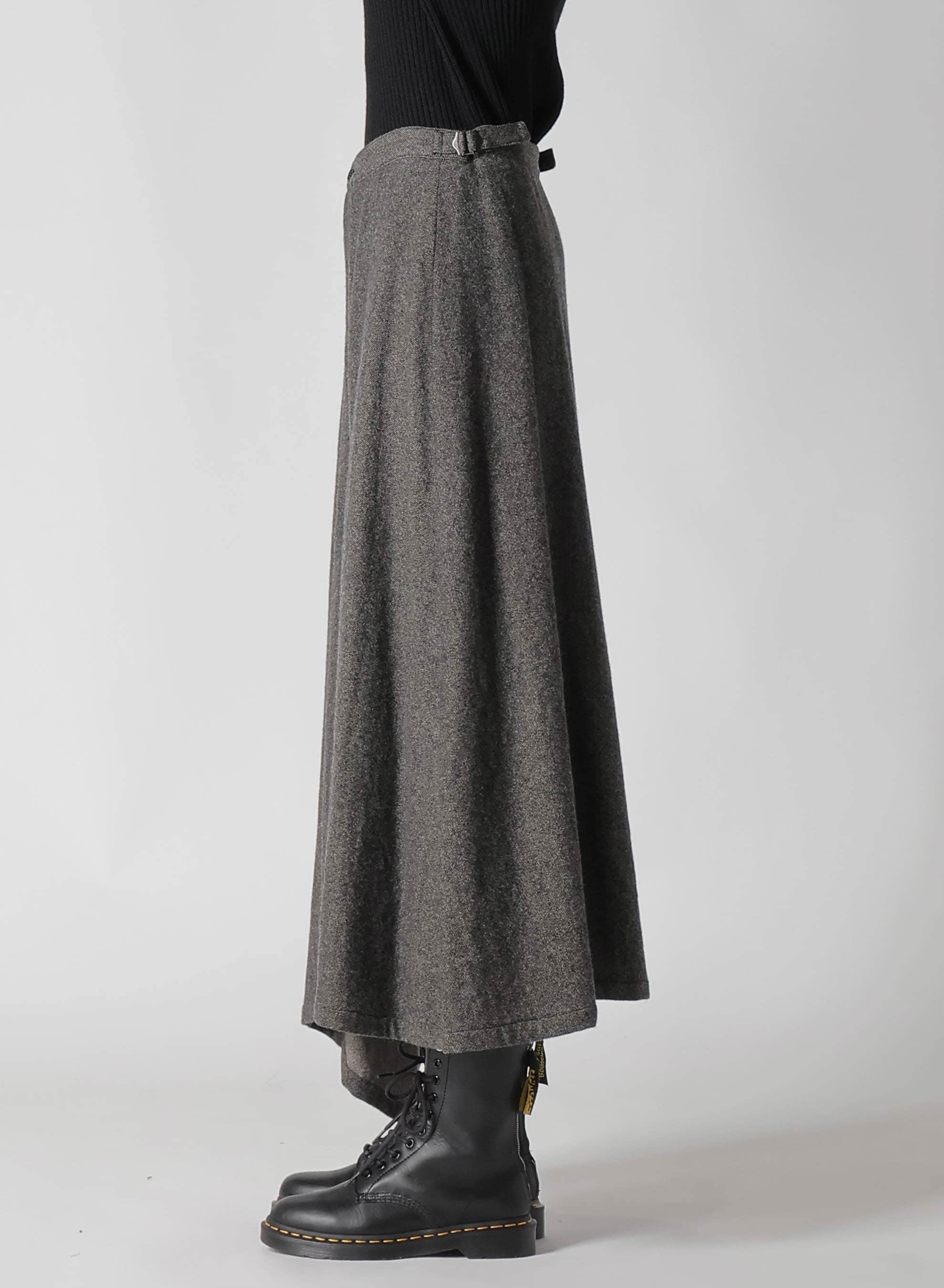 【9/20 12:00(JST) Release】WOOL FLANNEL FLARE SKIRT