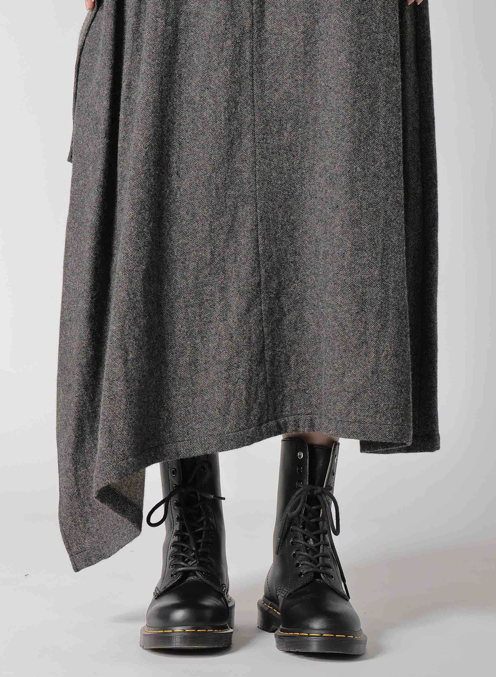 【9/20 12:00(JST) Release】WOOL FLANNEL FLARE SKIRT