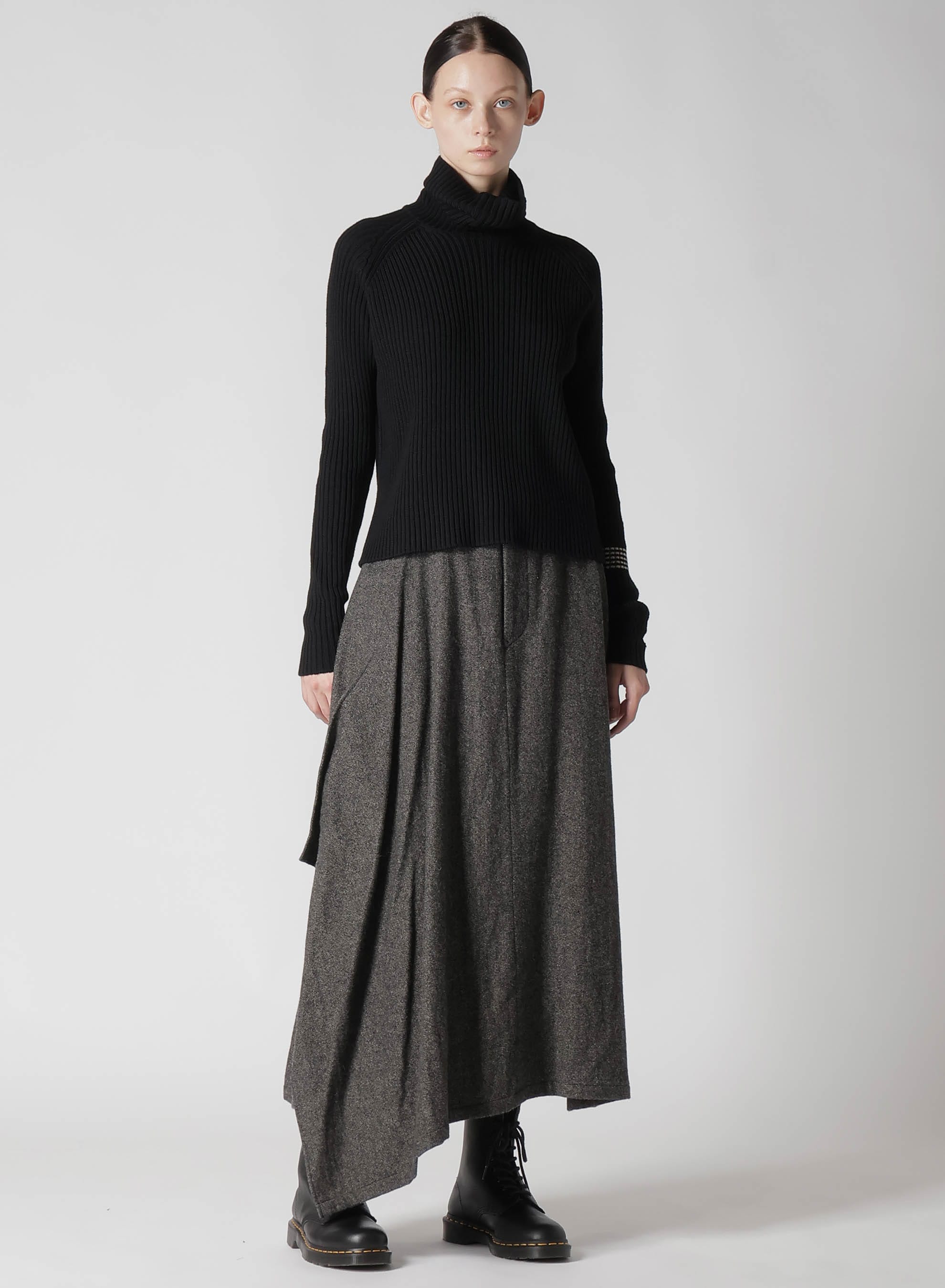 【9/20 12:00(JST) Release】WOOL FLANNEL FLARE SKIRT