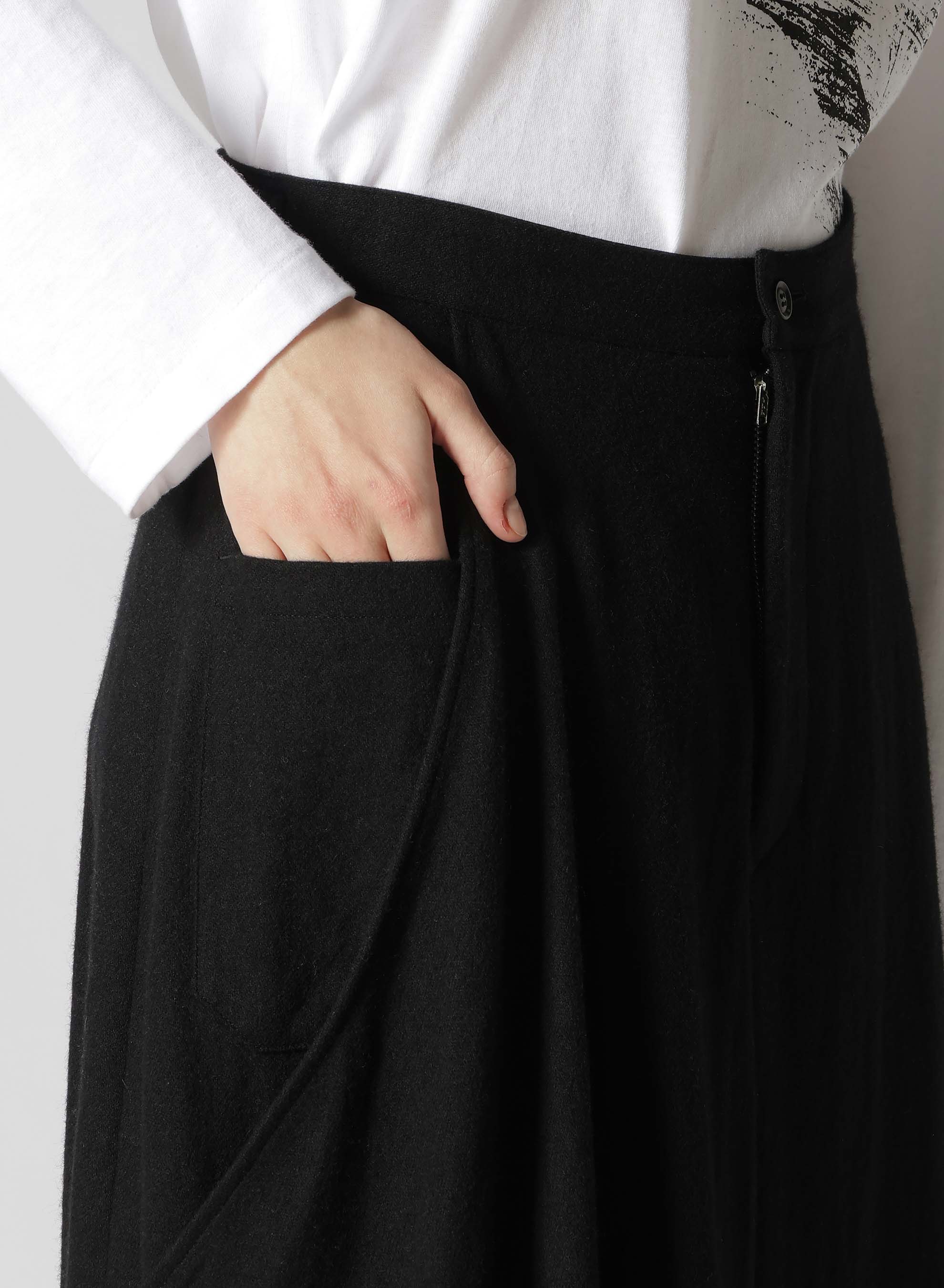 【9/20 12:00(JST) Release】WOOL FLANNEL FLARE SKIRT