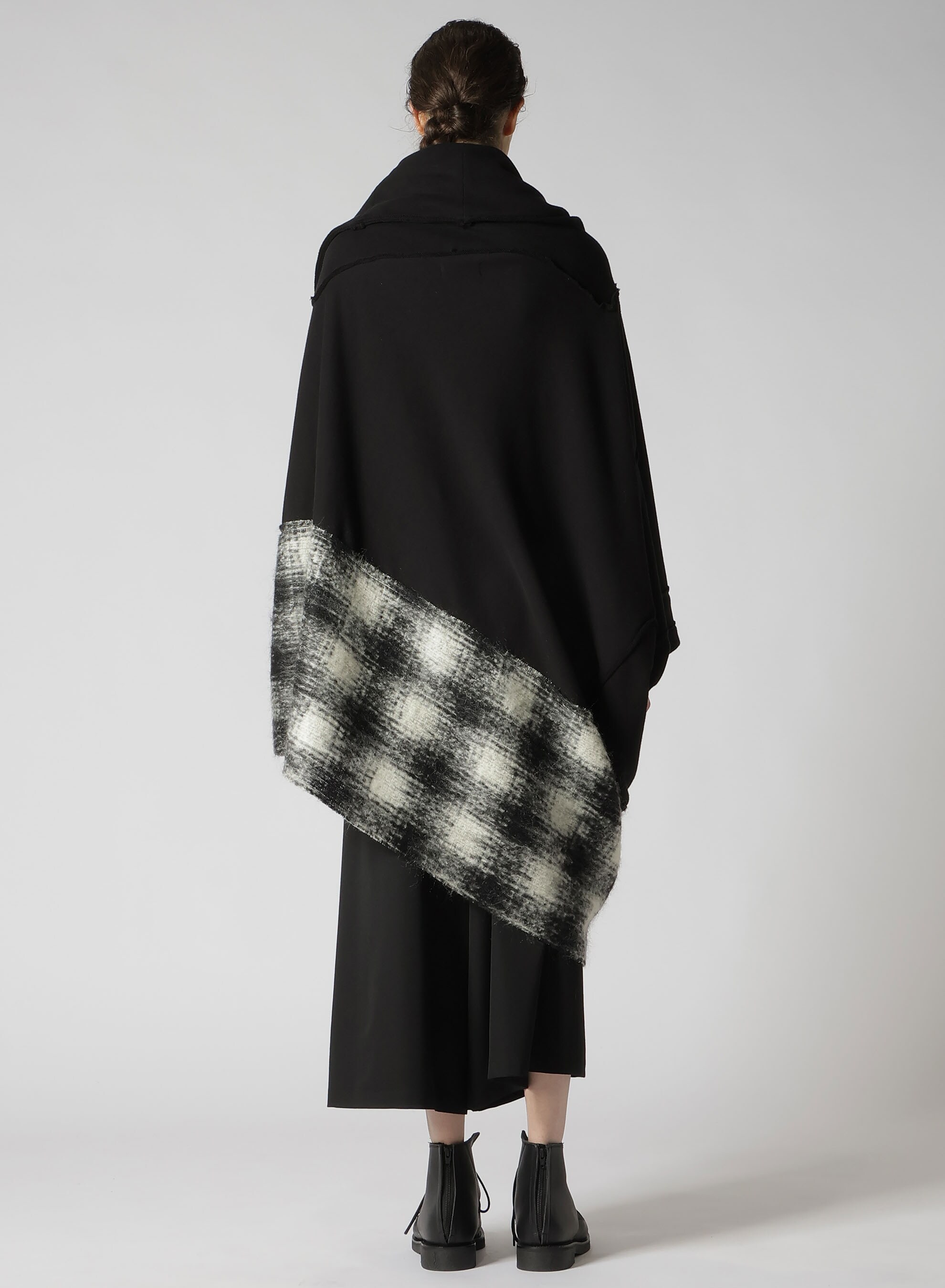 【9/20 12:00(JST) Release】COTTON×WOOL MOHAIR PLAID CARDIGAN