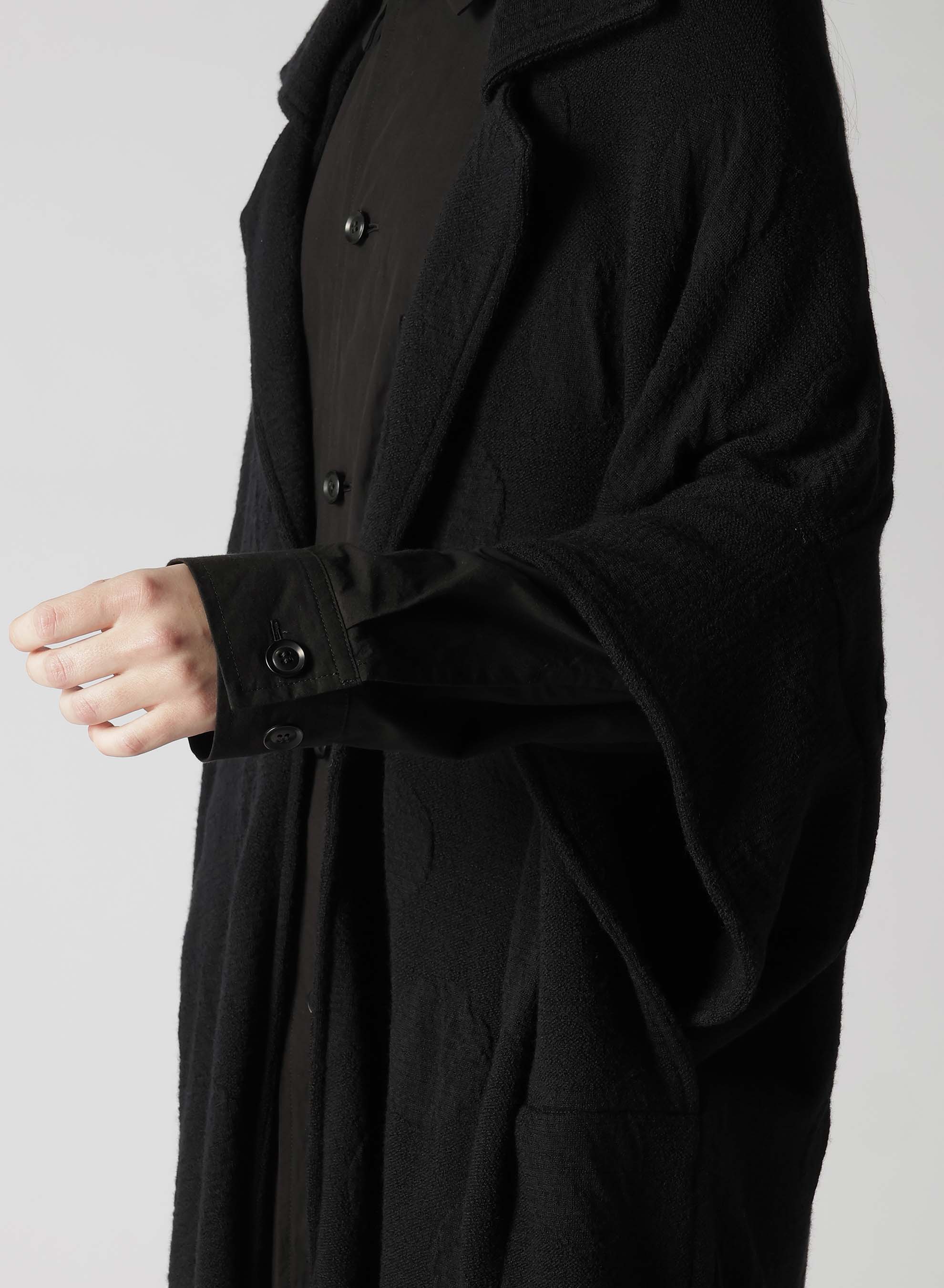 【9/20 12:00(JST) Release】DOTS JACQUARD SINGLE BUTTON SQUARE COAT