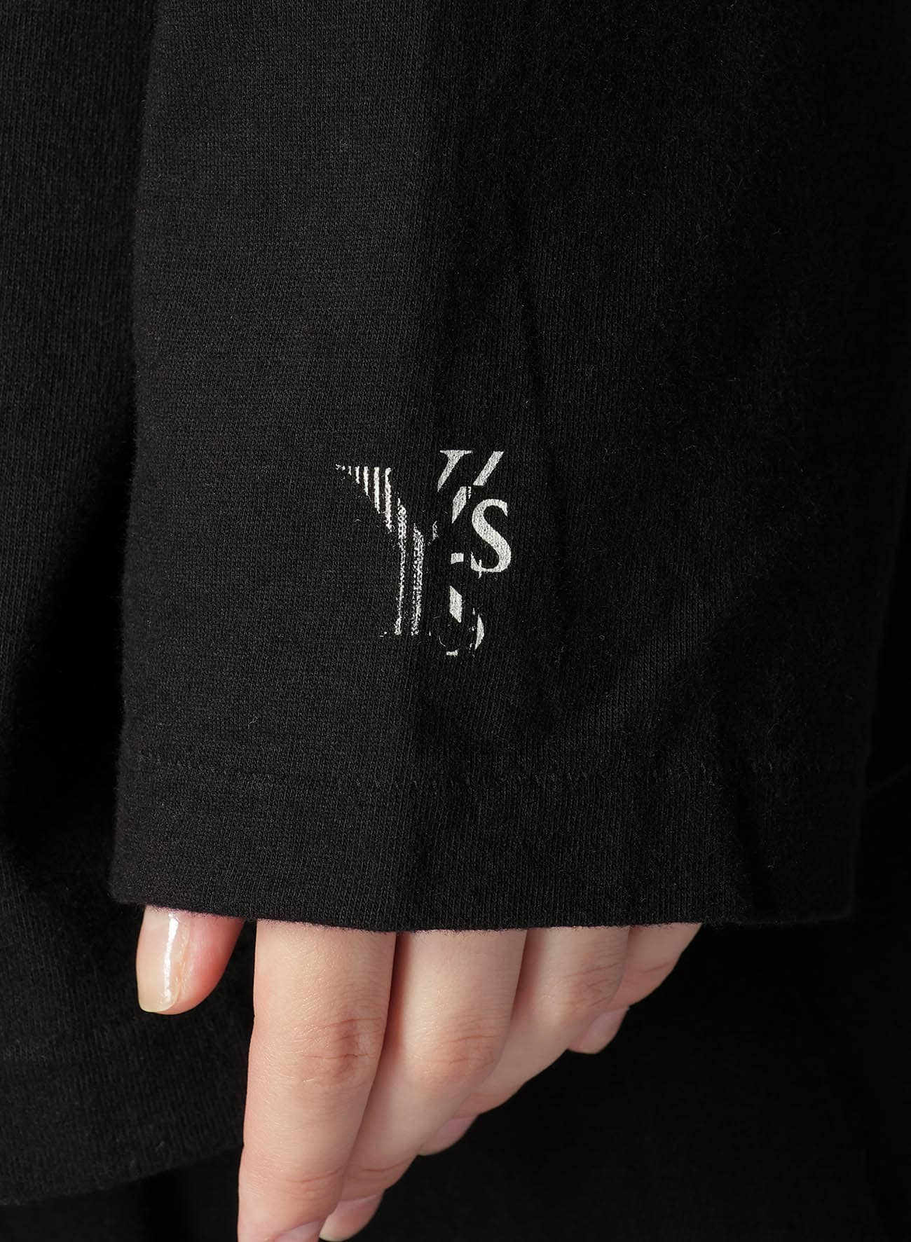 [Y's x MAX VADUKUL]PICTURE PIGMENT LONG SLEEVE T-SHIRTS