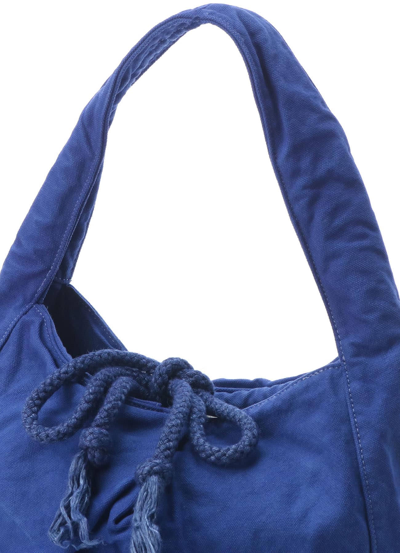 CANVAS PRODUCT DYE LINEN CORD TOTE BAG