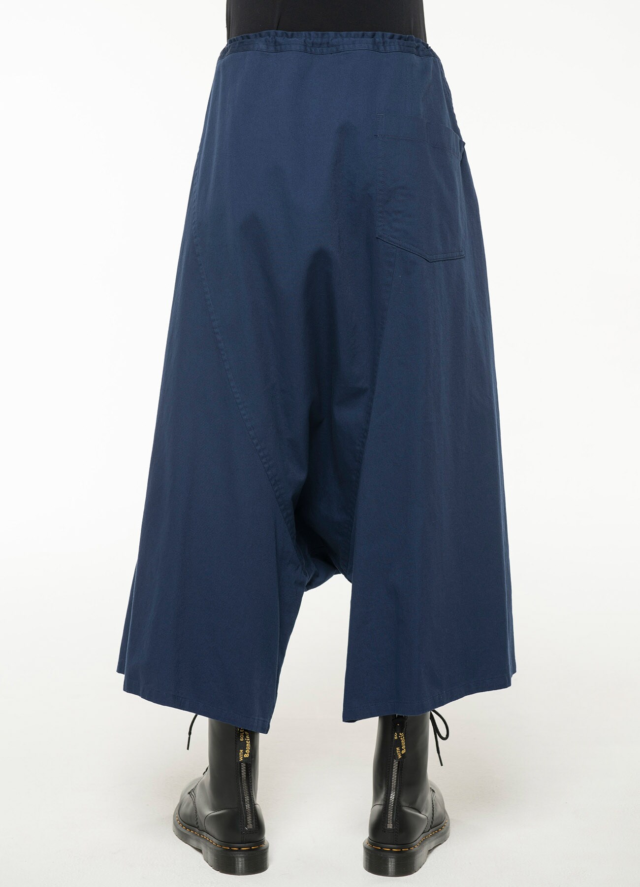 [Y's BORN PRODUCT]TWILL WAIST LACE SAROUEL PANTS