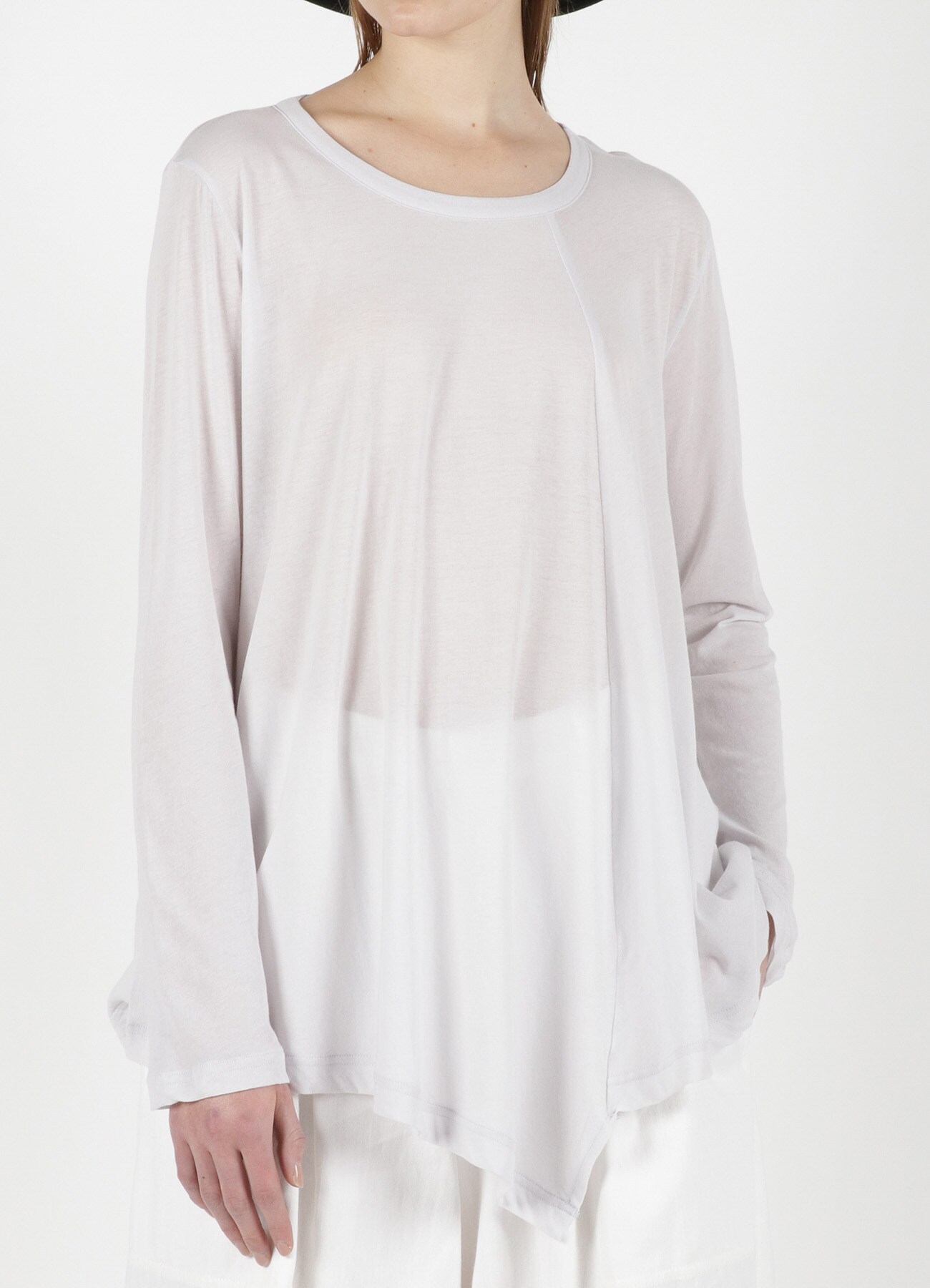 60/- STRONG TWISTED FLARE LONG SLEEVE T
