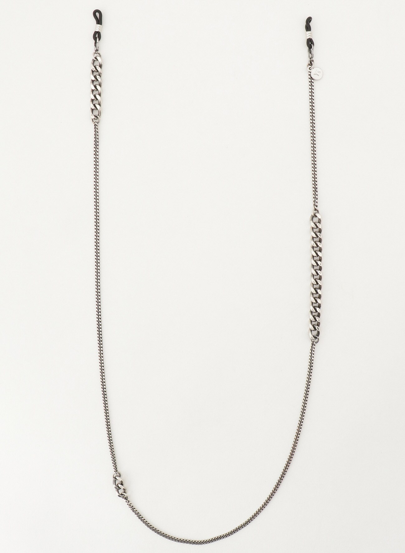 SILVER 925 COMBI 3 WAYS CHAIN NECKLACE