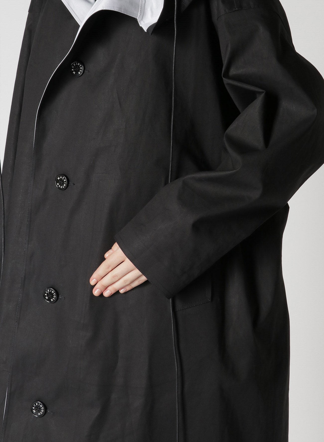 [Y's 1972 - Y’s CRAFTED BY MACKINTOSH]HOODED COAT