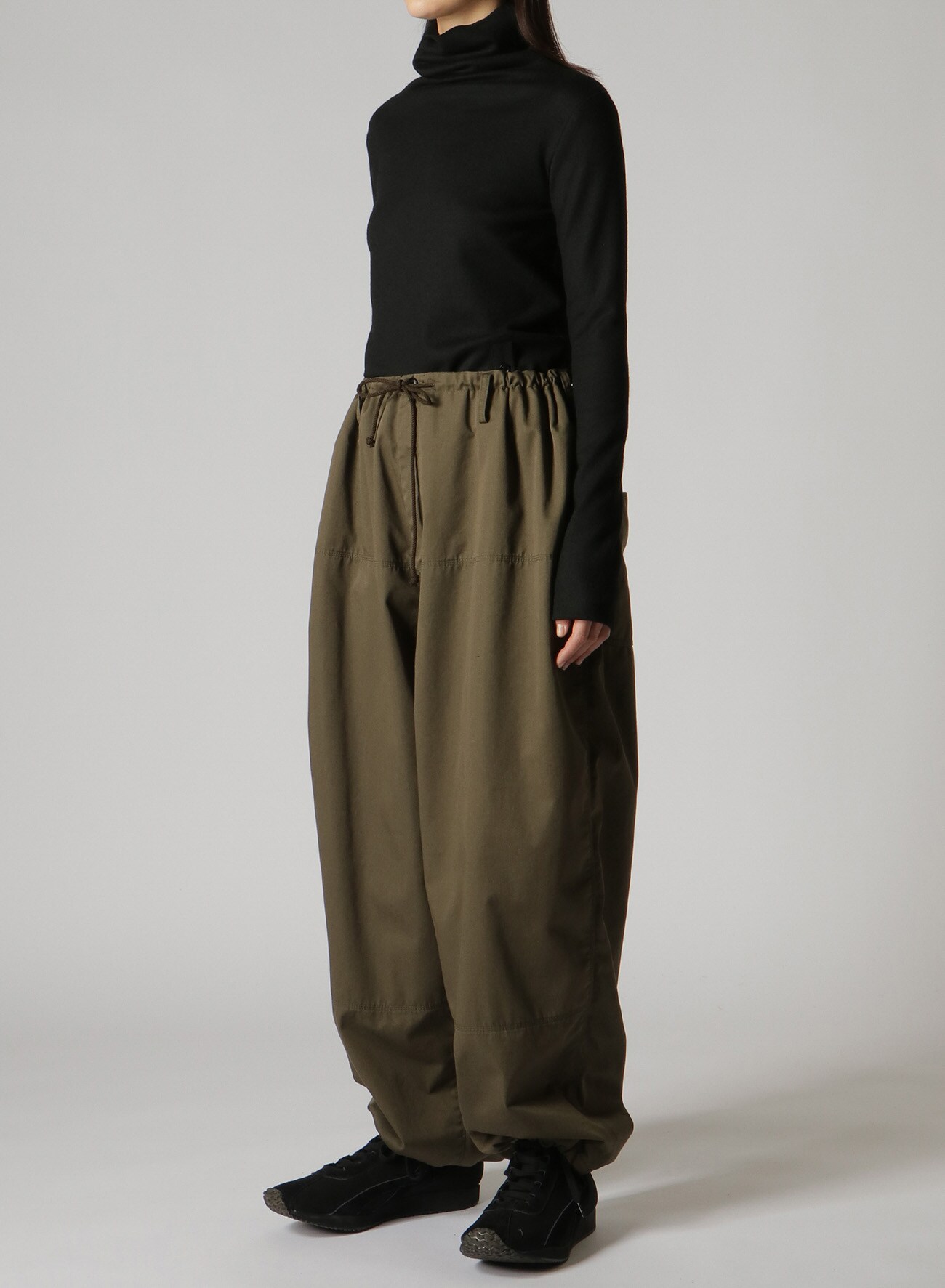 Y's BANG ON!No.129 T/C TWILL KNEE PAD WIDE PANTS