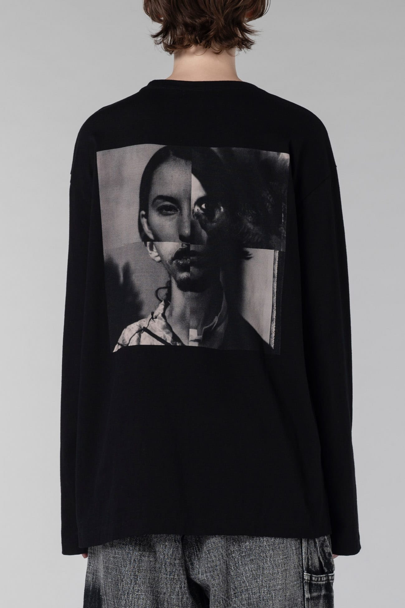 [Y's 1972 - A MOMENT IN Y's WITH MAX VADUKUL]PICTURE PIGMENT PRINT LONG SLEEVE T
