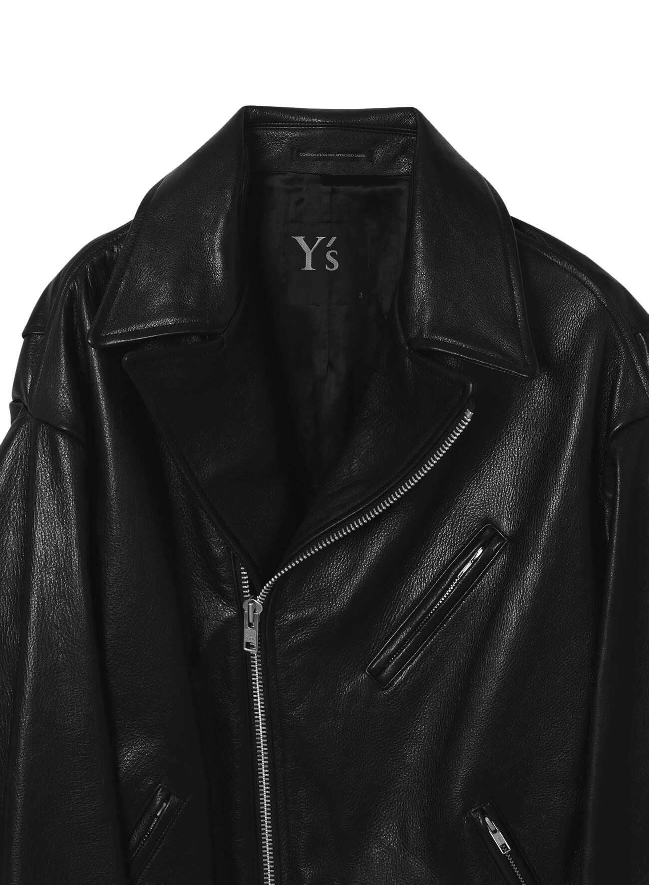 [Y's 1972 - A MOMENT IN Y's WITH MAX VADUKUL]GRADATION LEATHER RIDERS
