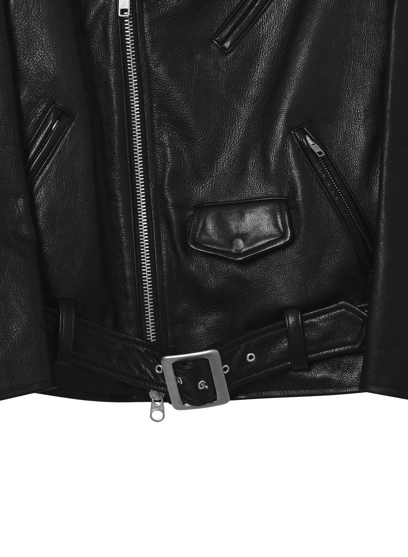 [Y's 1972 - A MOMENT IN Y's WITH MAX VADUKUL]GRADATION LEATHER RIDERS