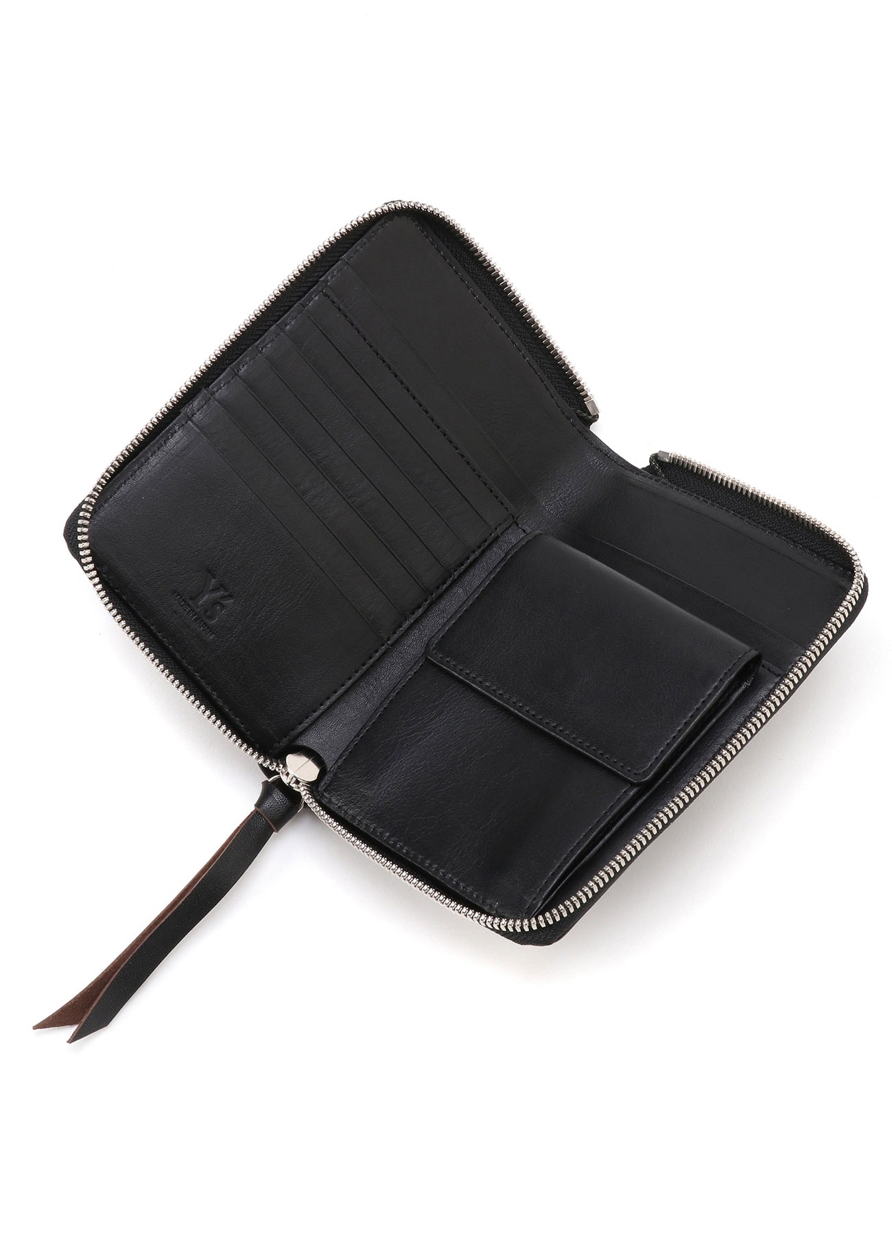 HORSE LEATHER THREE SIDE OPEN WALLET