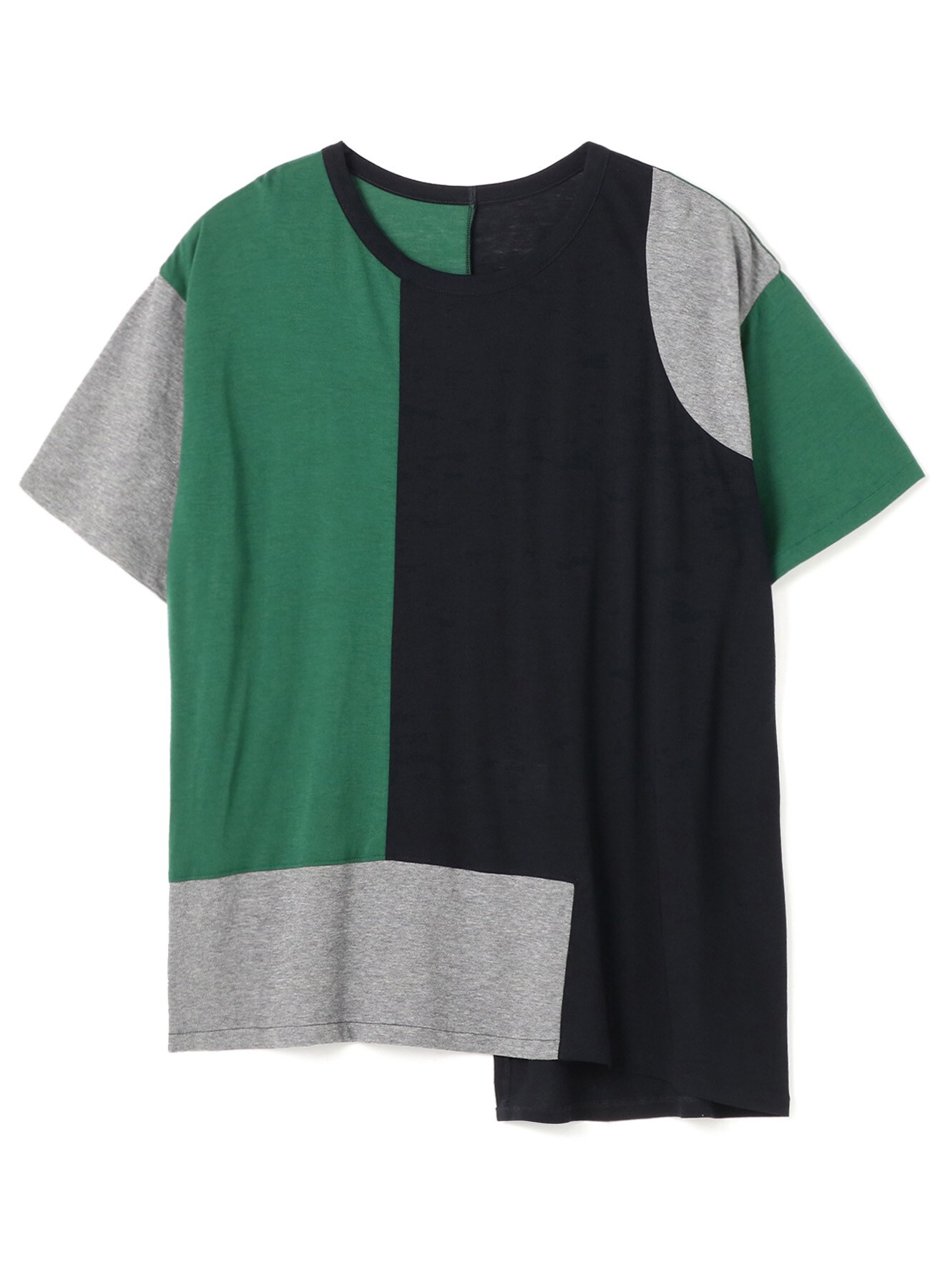 3 SHADE PATCHED SHORT SLEEVE T