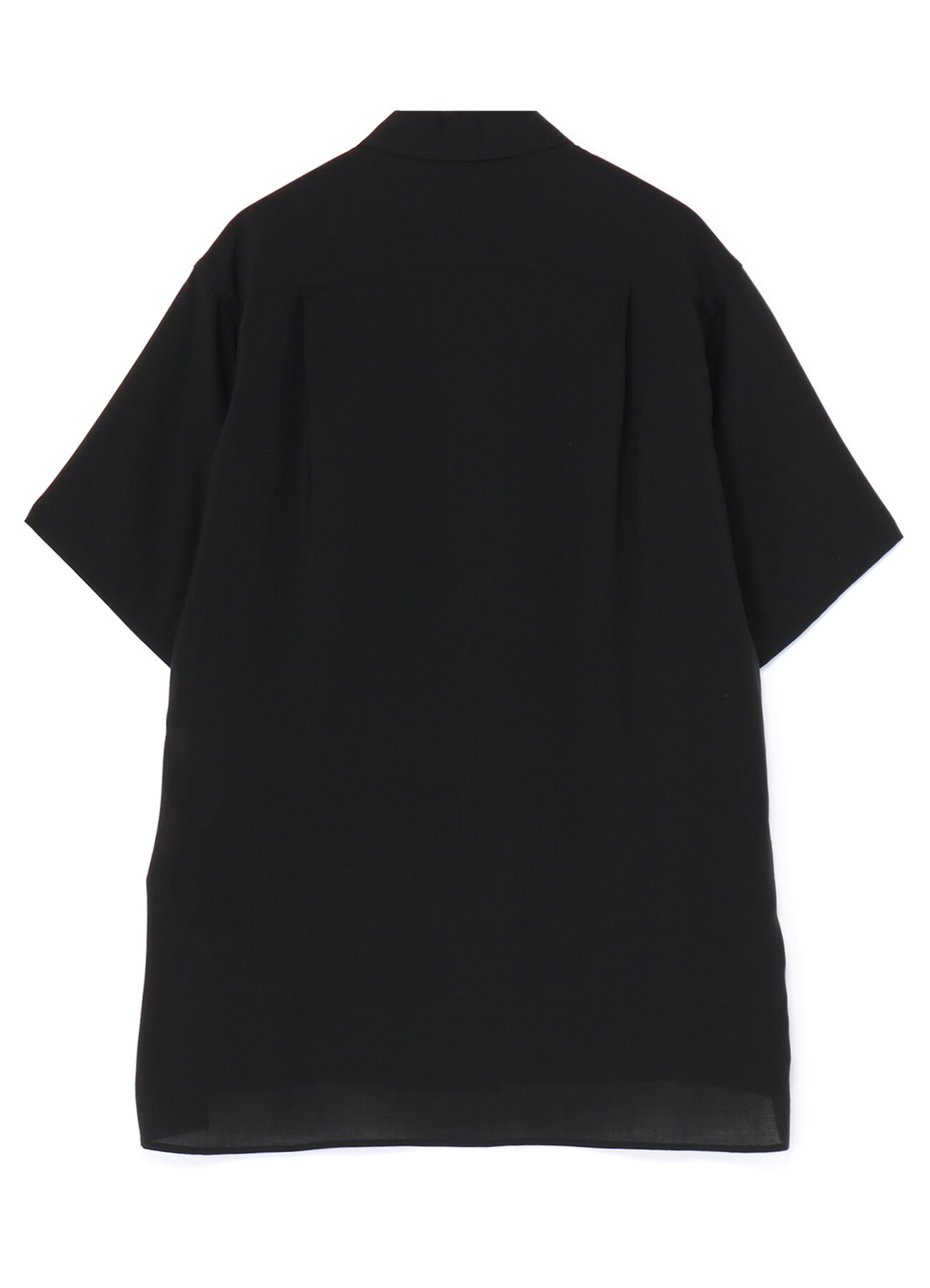 [Y's-Black Name]CELLULOSE LAWN STANDARD SHORT SLEEVE SHIRT