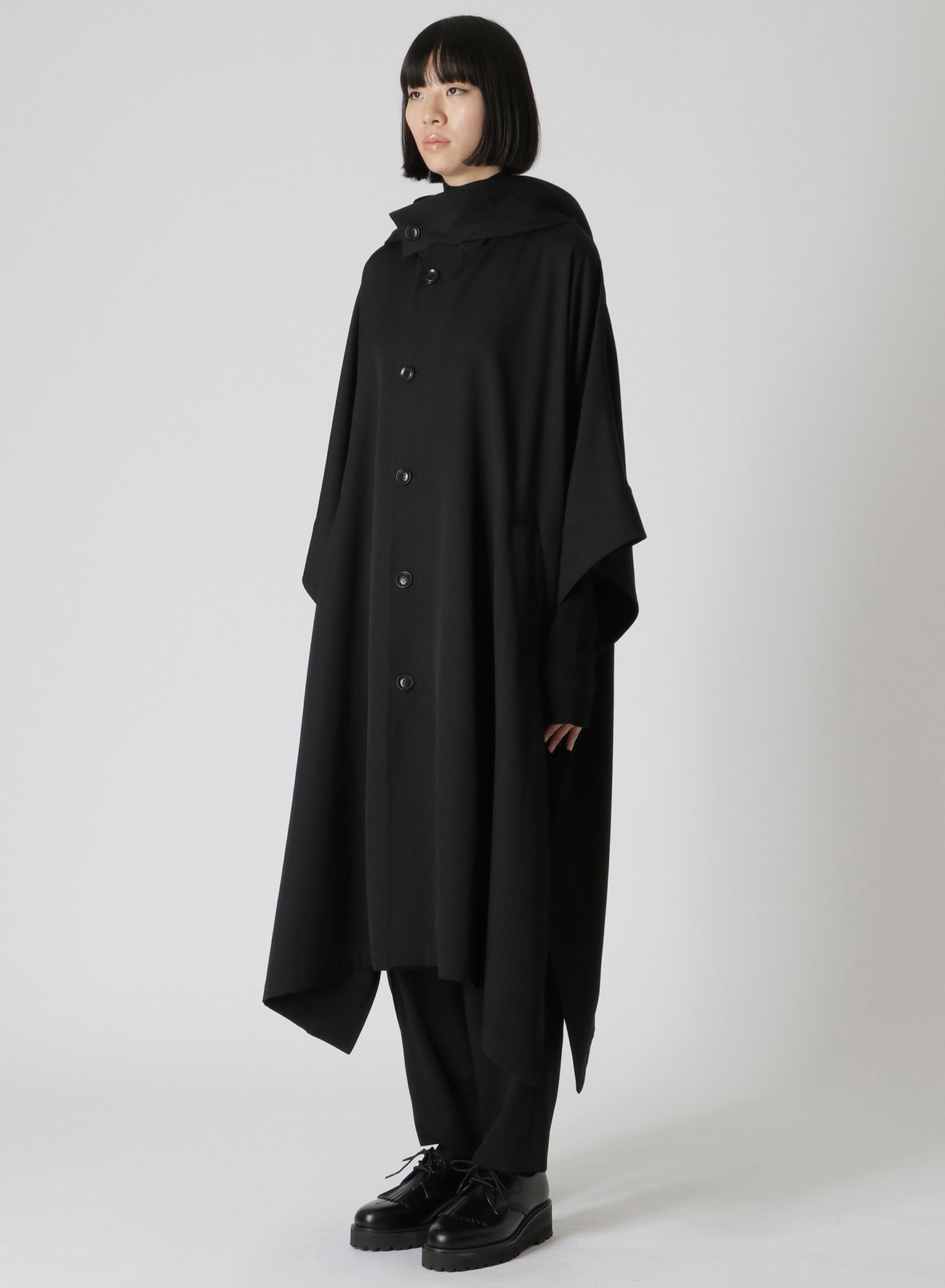 贈り物 GroundY T/W Cape Big Gabardine ポンチョ - www.softwareskills.eu