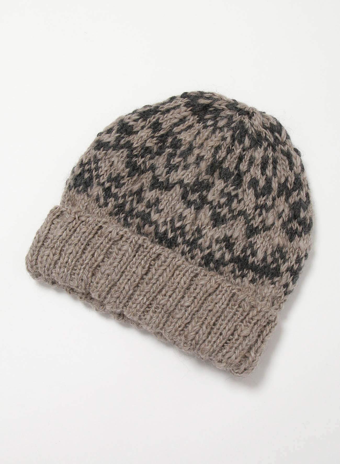 HAND-KNITTED BEANIE