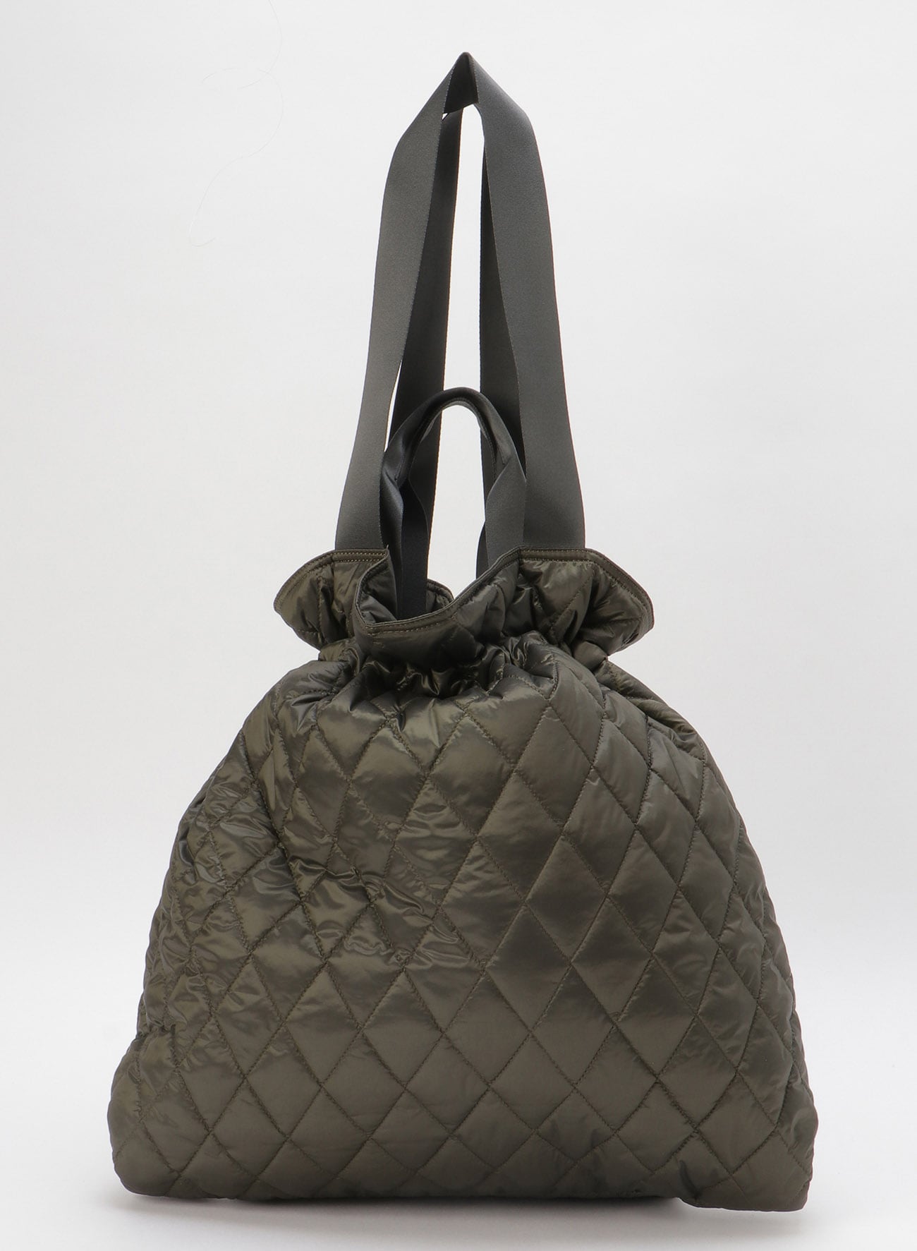 QUILTED POLYESTER TOTE BAG