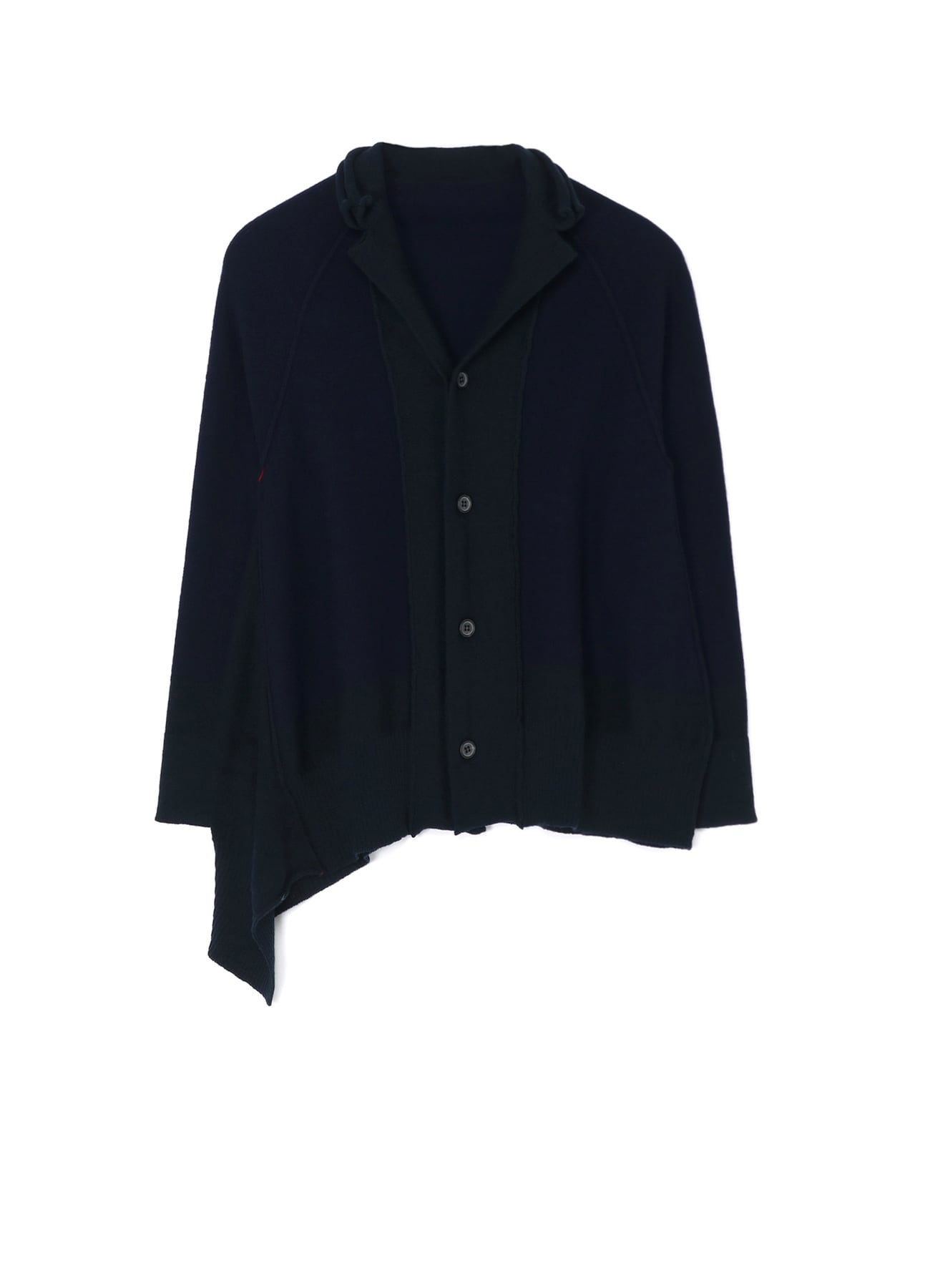 Maison Margiela Damage Cardigan NAVY S-