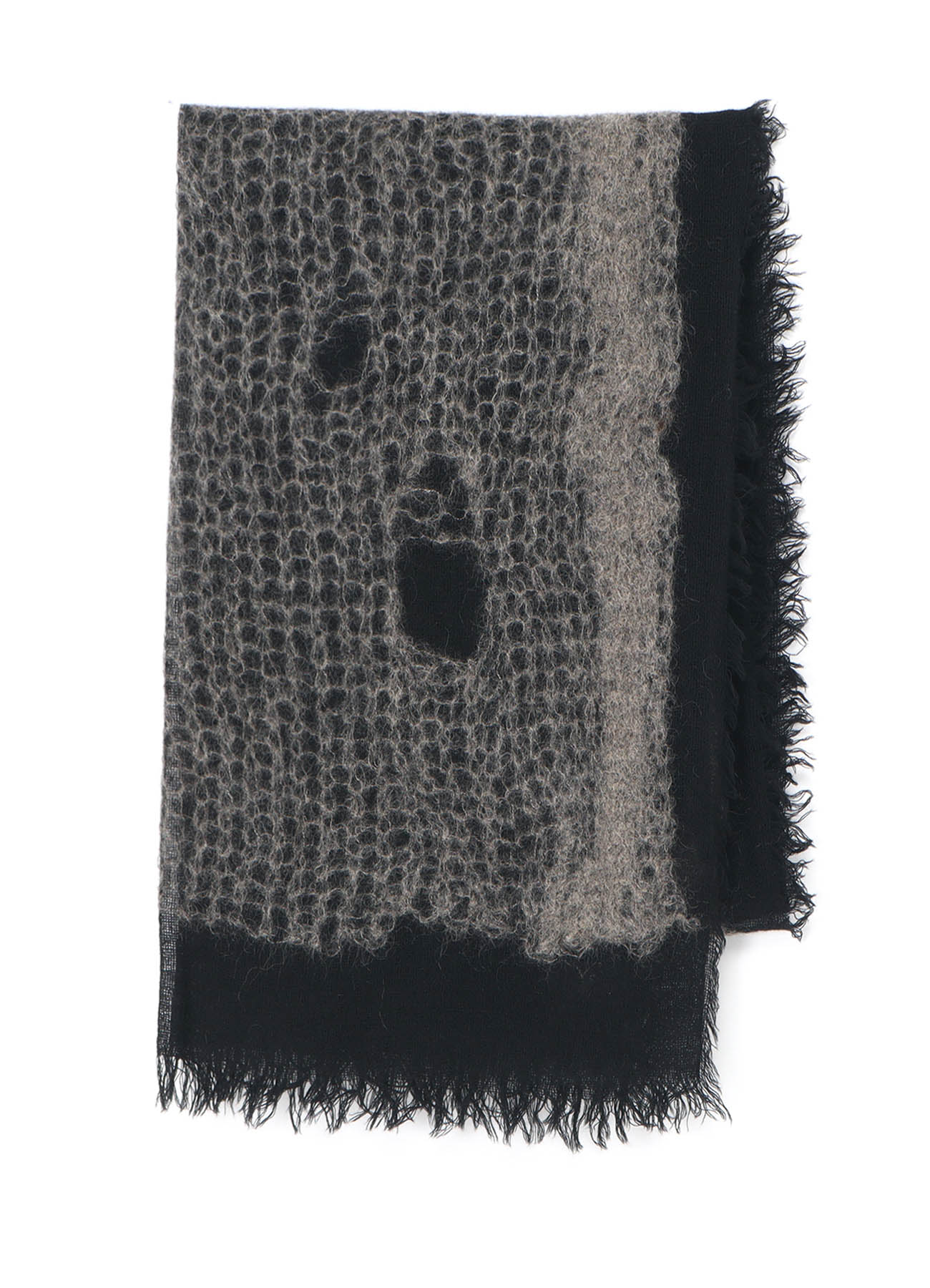 WOOL/MOHAIR BLEND SCARF