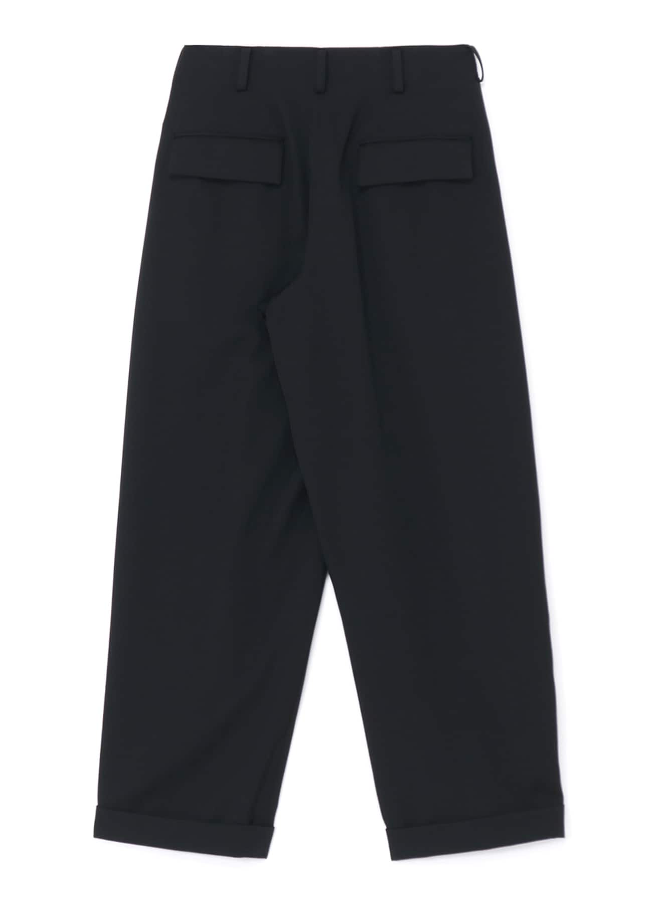 ATM Black Cotton Mid Rise Cuffed Hem Trousers Skinny Fit Size 8 | eBay