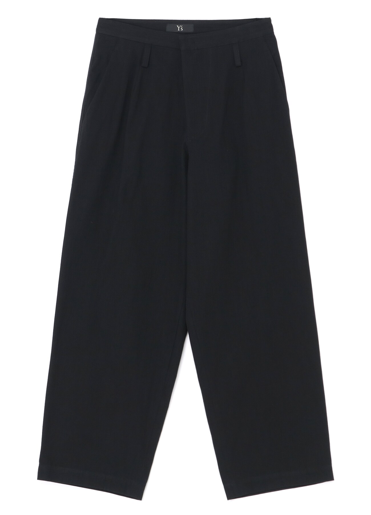 SOFT TWILL TAPERED PANTS(XS Black): Vintage 1.2｜THE SHOP YOHJI YAMAMOTO