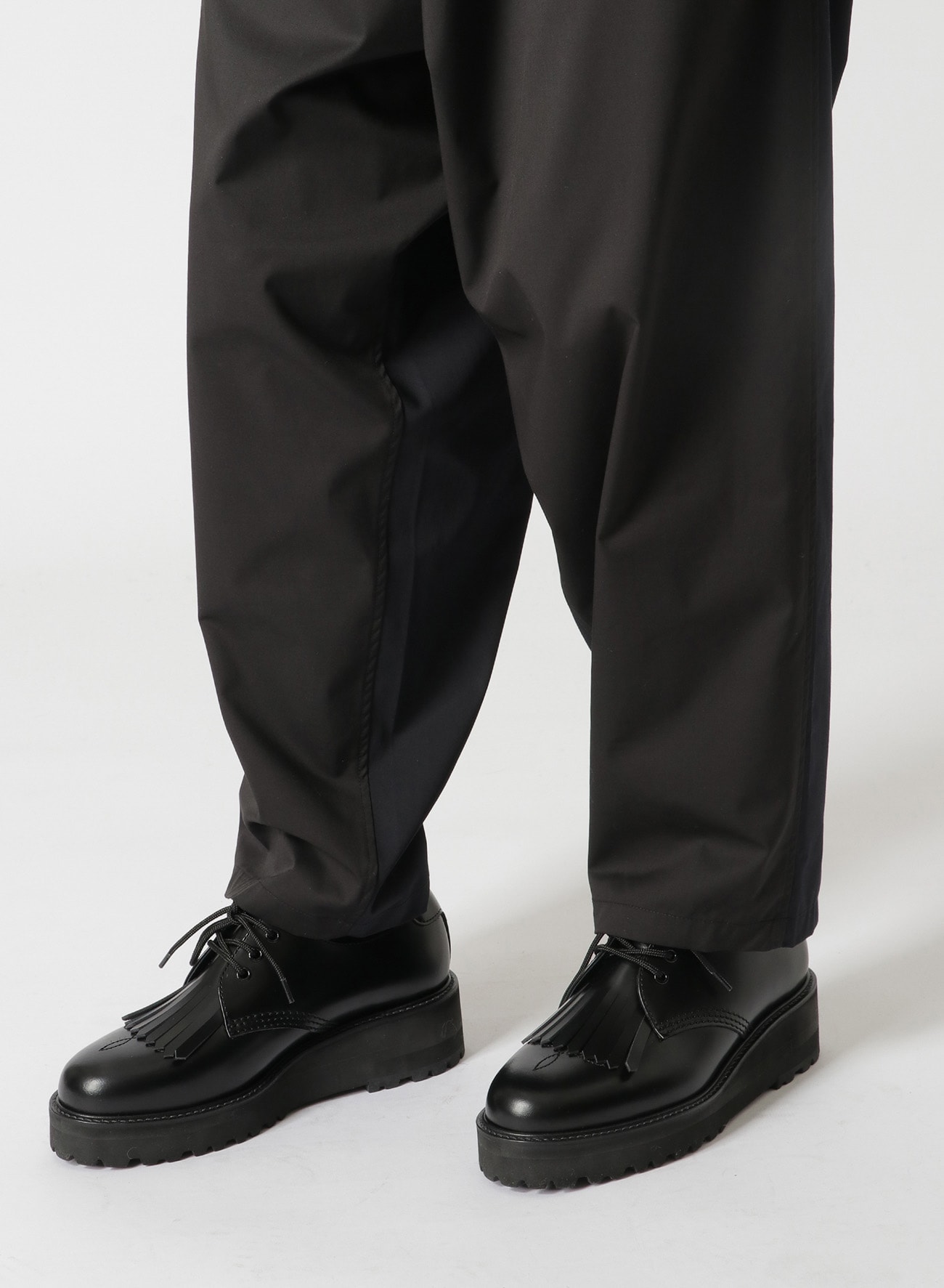 Slim Comfort B-95 Formal Black Textured Trouser - Cam