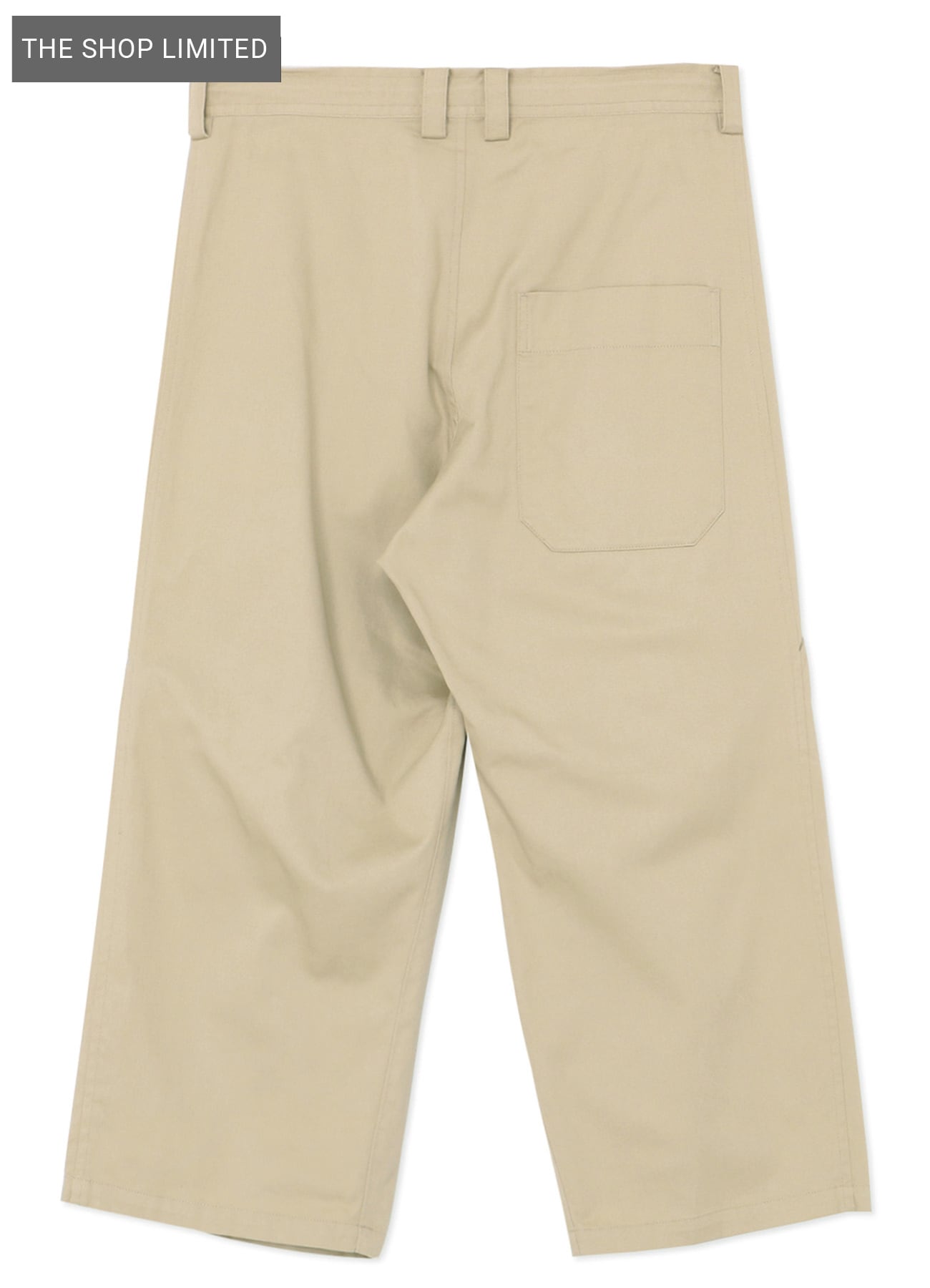 Y's BORN PRODUCT] COTTON TWILL LONG POCKET PANTS(XS Beige): Y's 