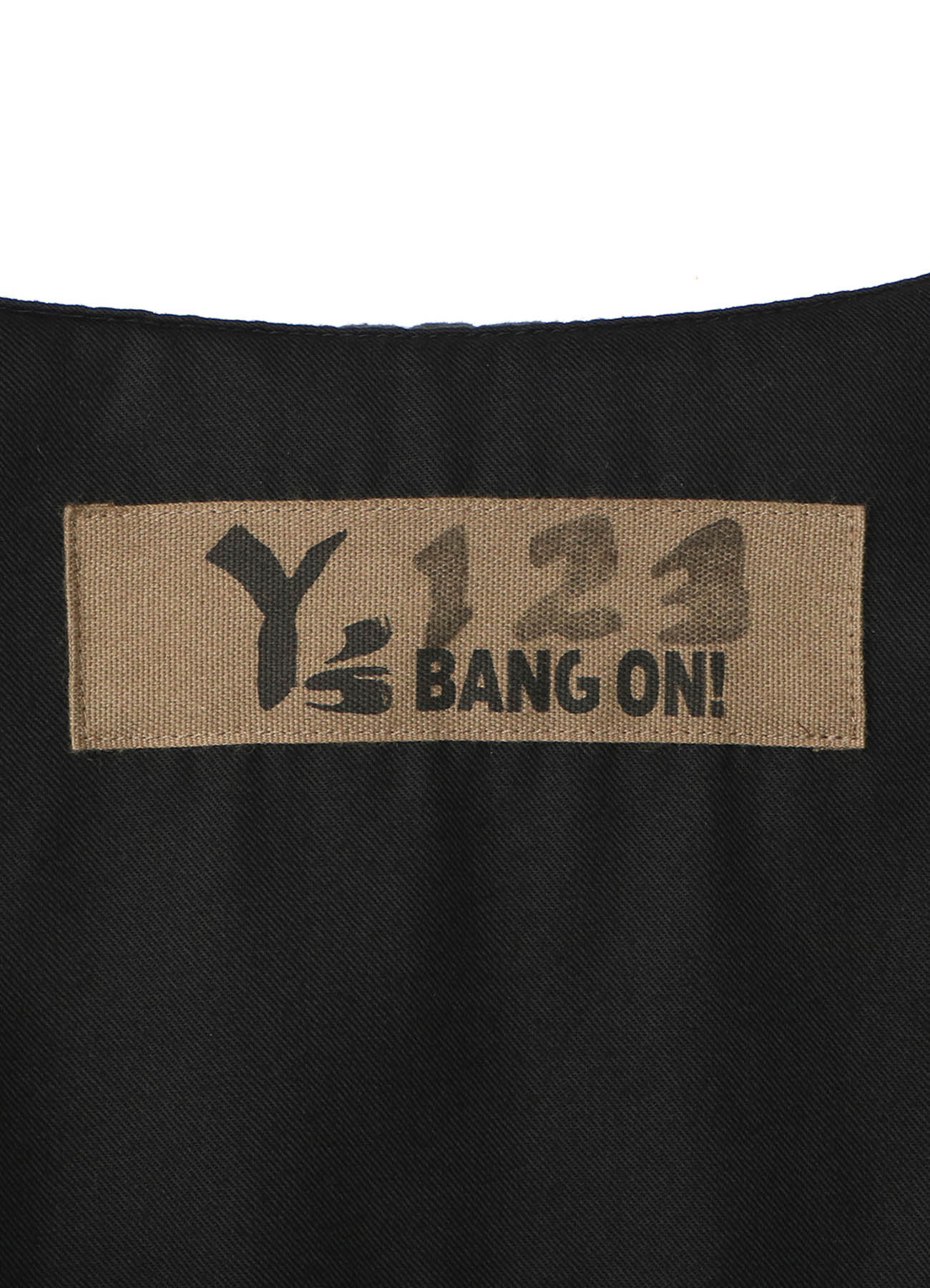 Y's BANG ON!No.123 Zipper pocket-shirts Cotton twill