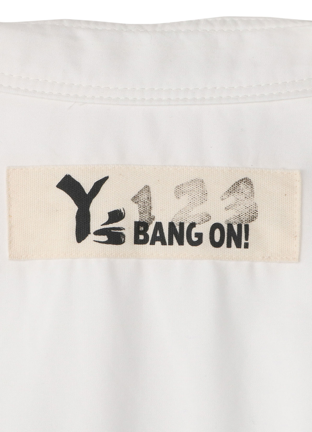 Y's BANG ON!No.123 Zipper pocket-shirts Cotton broad