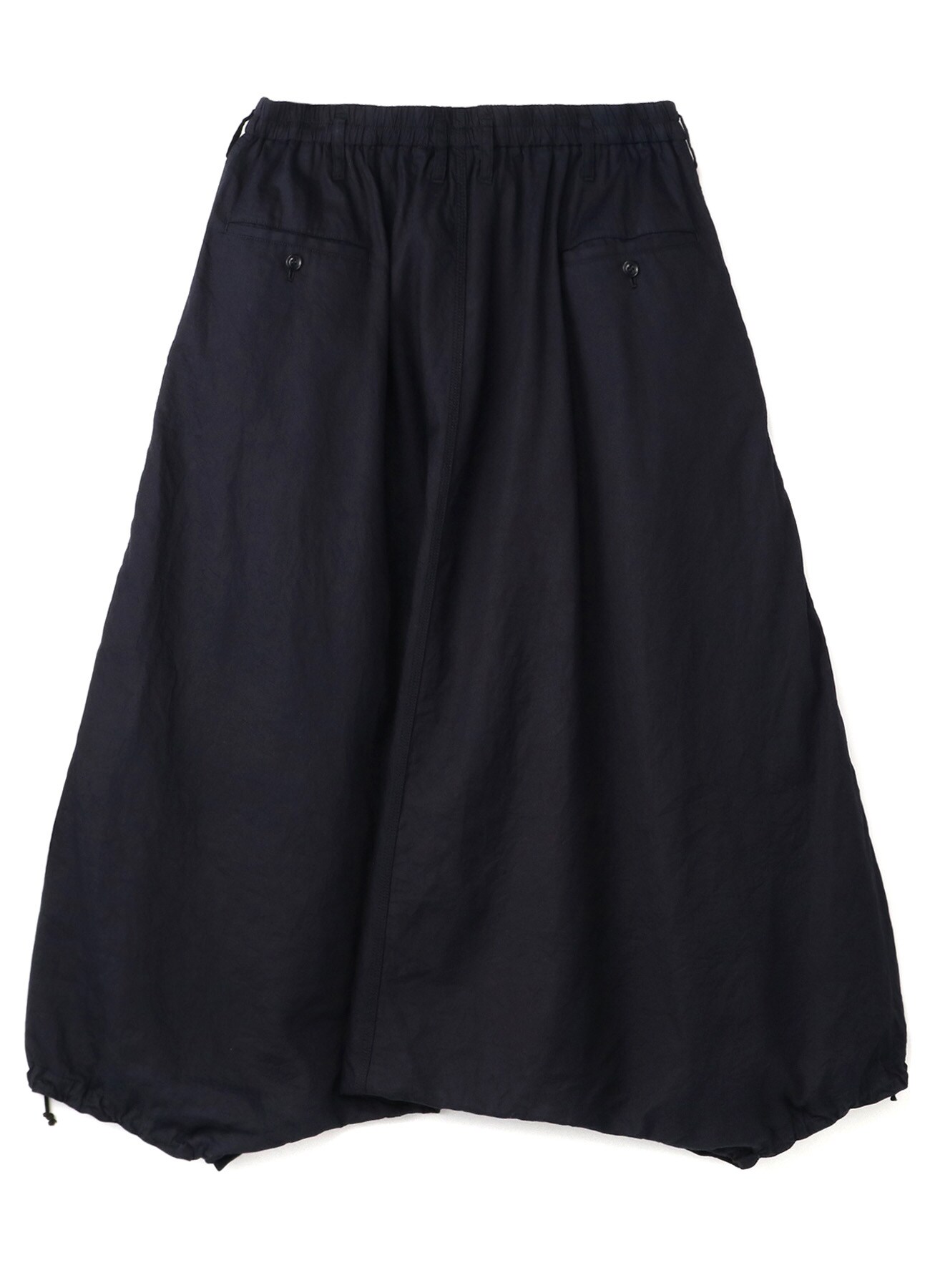 Y's BANG ON!No.124 Sarouel skirt-pants  Cotton denim & Nylon twill