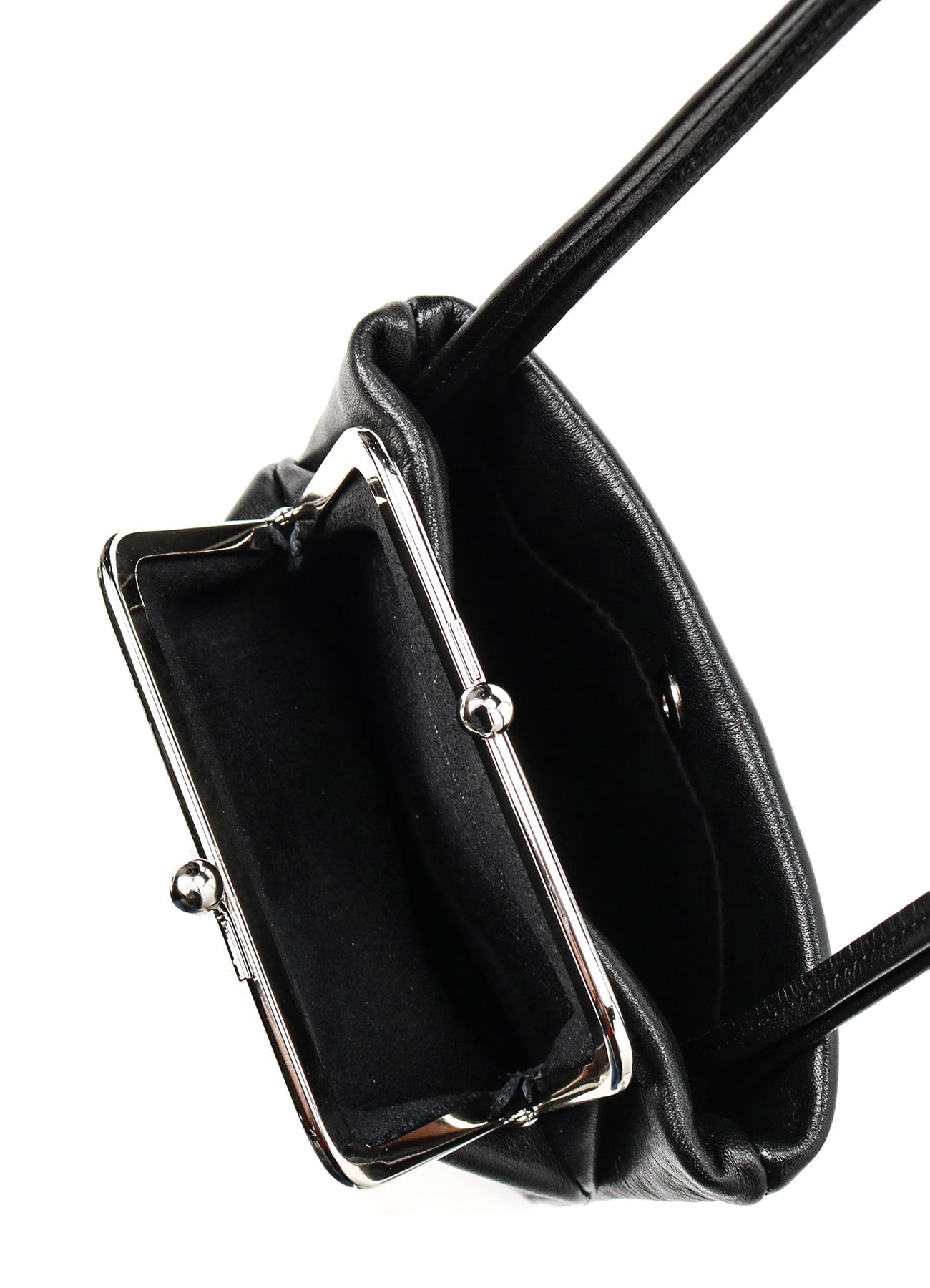 【7/17 12:00(JST) Release】COW LEATHER CLASP POCHETTE