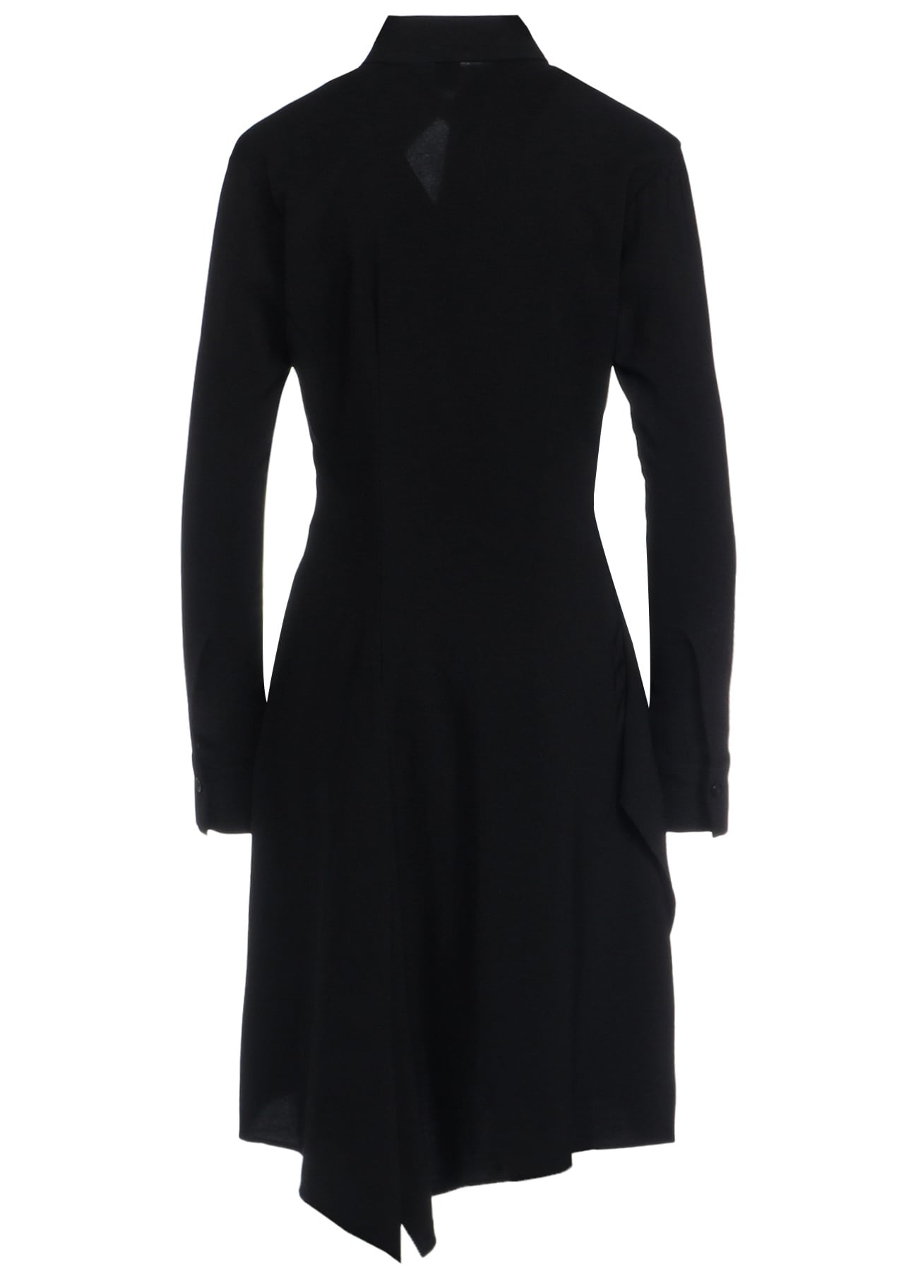 【8/2 12:00(JST) Release】HARD TWISTED GABARDINE DRAPE SHIRT DRESS