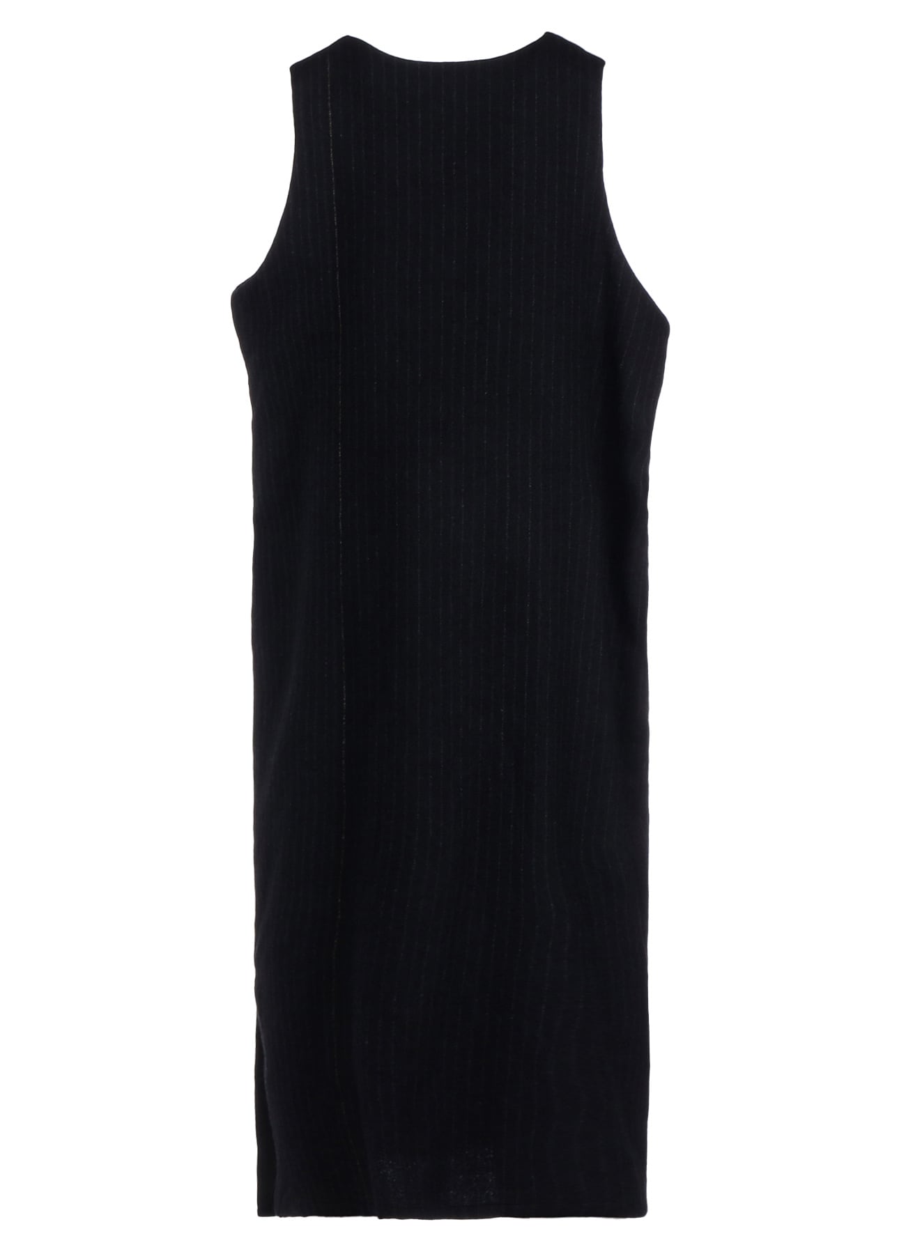 【9/13 12:00(JST) Release】WOOL PINSTRIPE SLEEVELESS DRESS