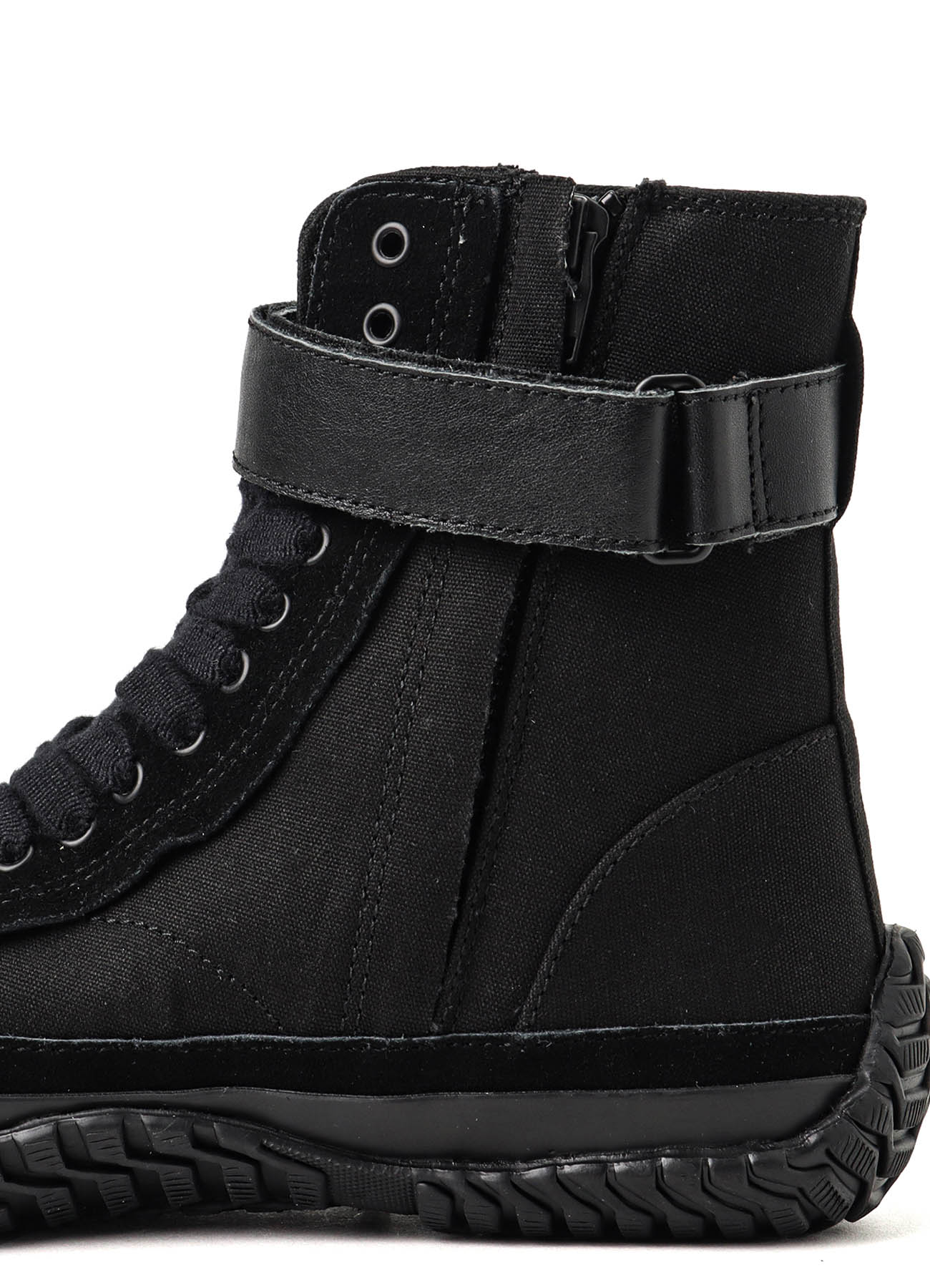 CANVAS/SMOOTH LEATHER/VELOR HIGH CUT SNEAKER