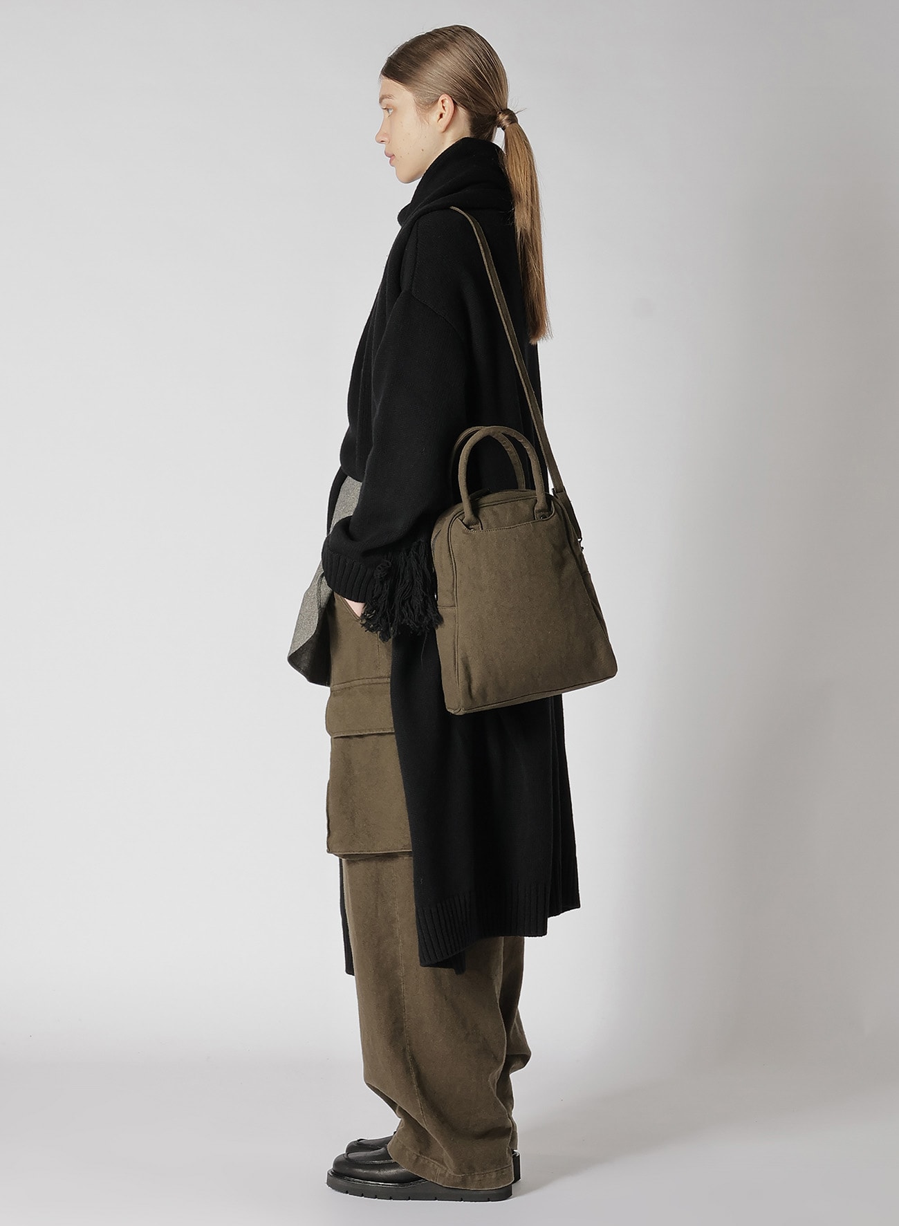 【9/13 12:00(JST) Release】C/LI GABARDINE BOSTON BAG