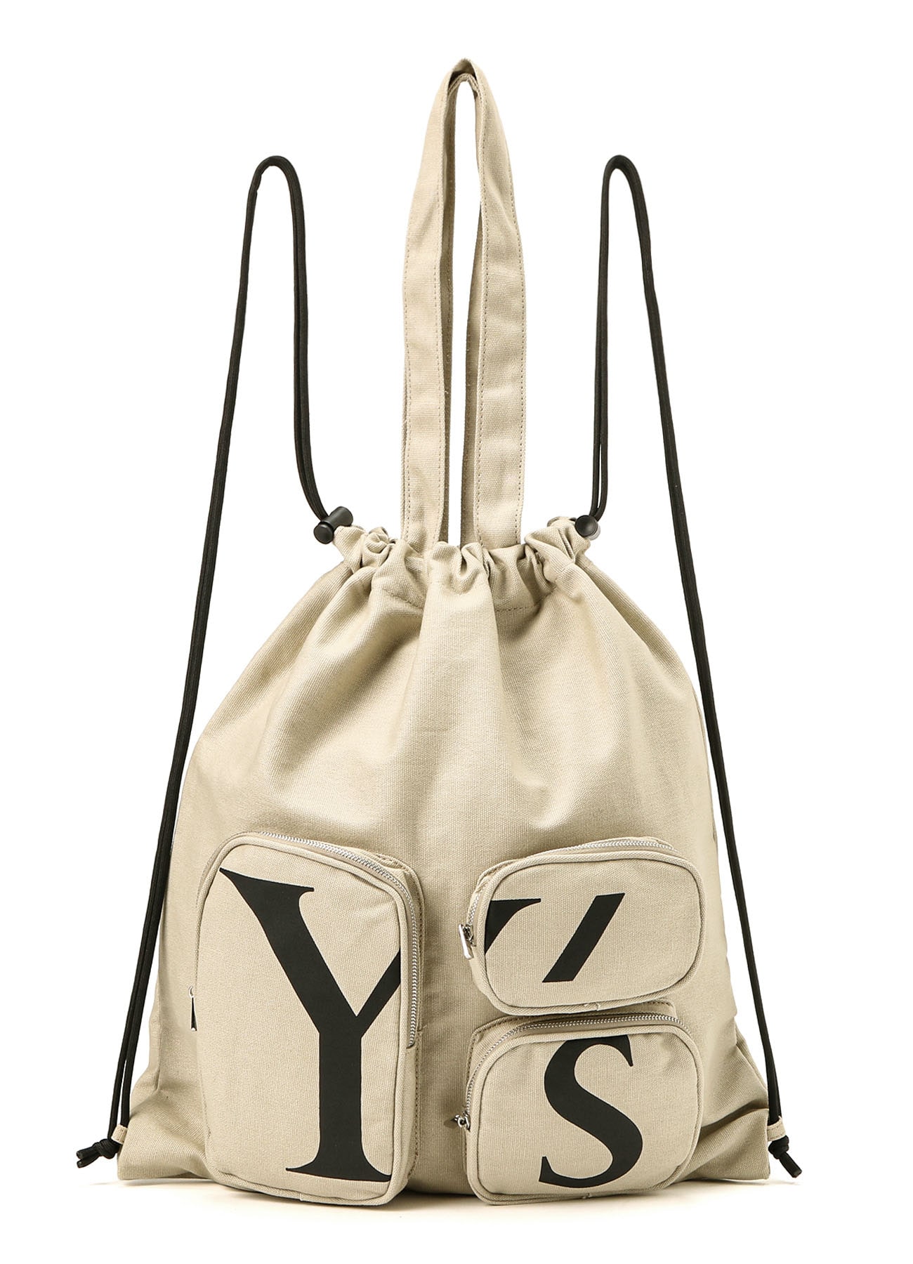 Y'S LOGO CANVAS NAPSACK