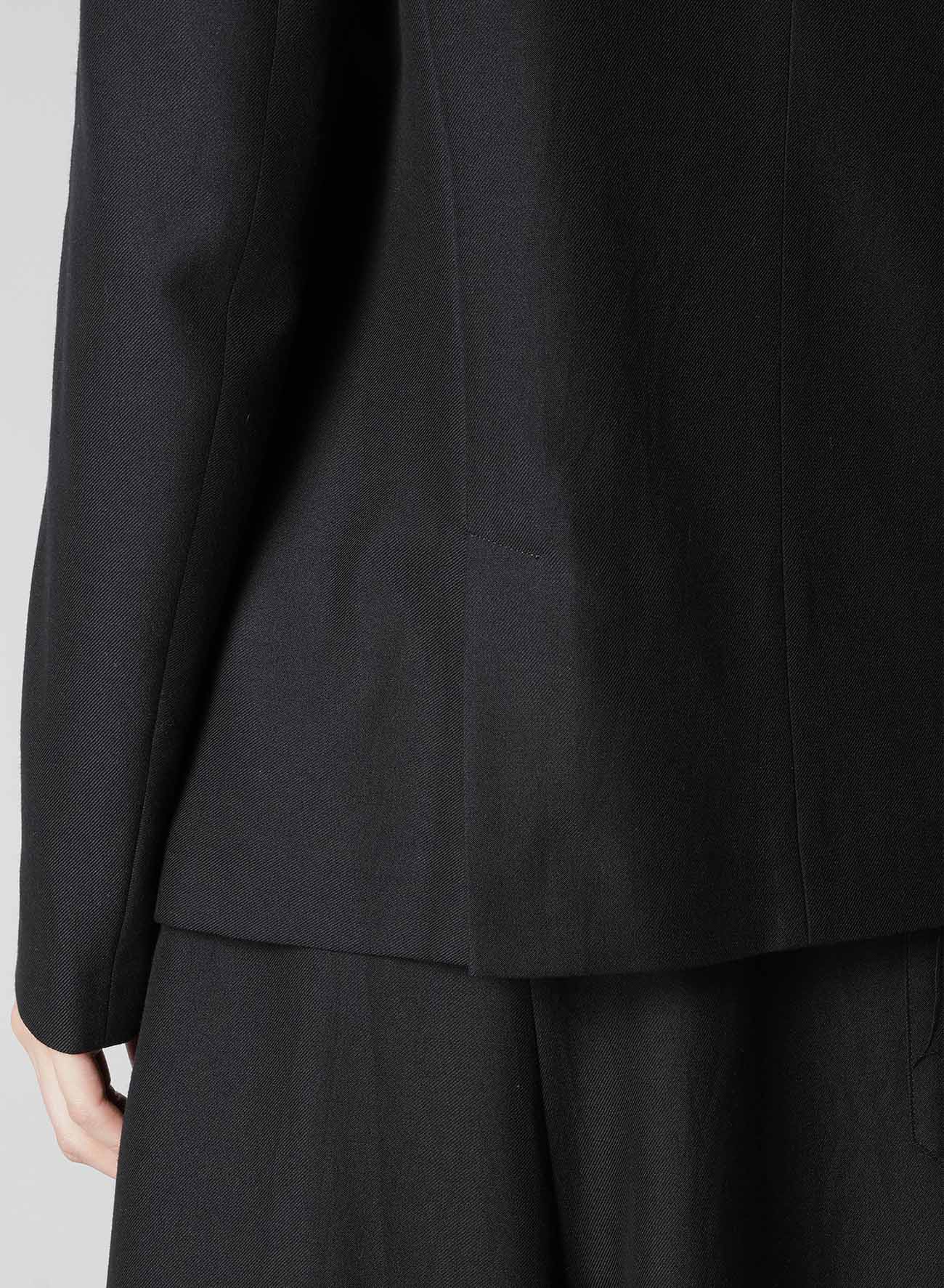 【9/13 12:00(JST) Release】RY/W GABARDINE LEFT FRONT DRAPE JACKET