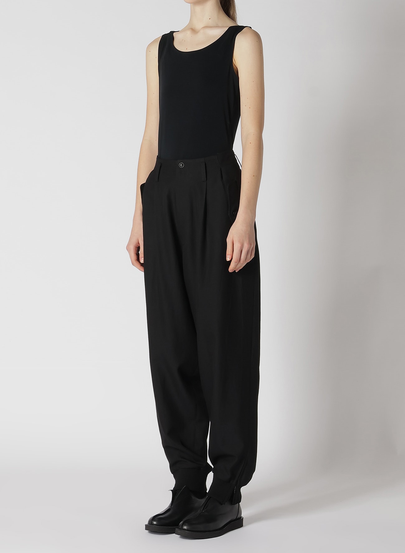 【9/13 12:00(JST) Release】RY/W GABARDINE RIB SLEEVE PANTS