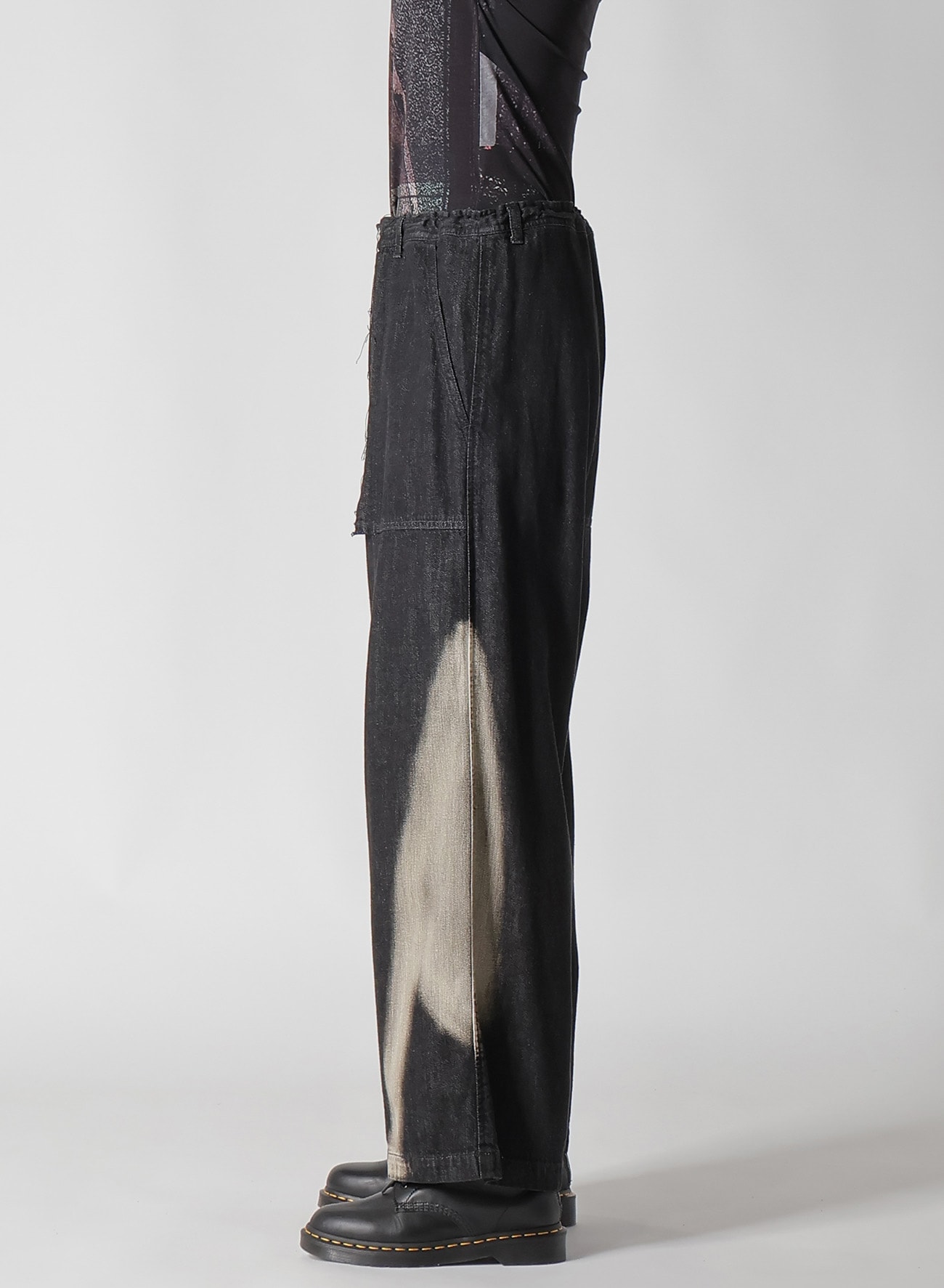 【8/2 12:00(JST) Release】C/ SPOTTED DENIM LONG STRAIGHT PANTS