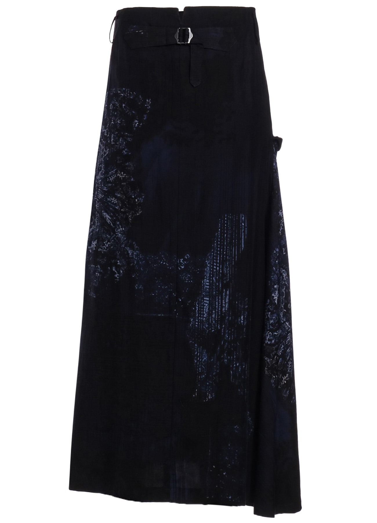 【8/2 12:00(JST) Release】CU/ TWILL LACE DESIGN PT RIGHT FLARE SKIRT