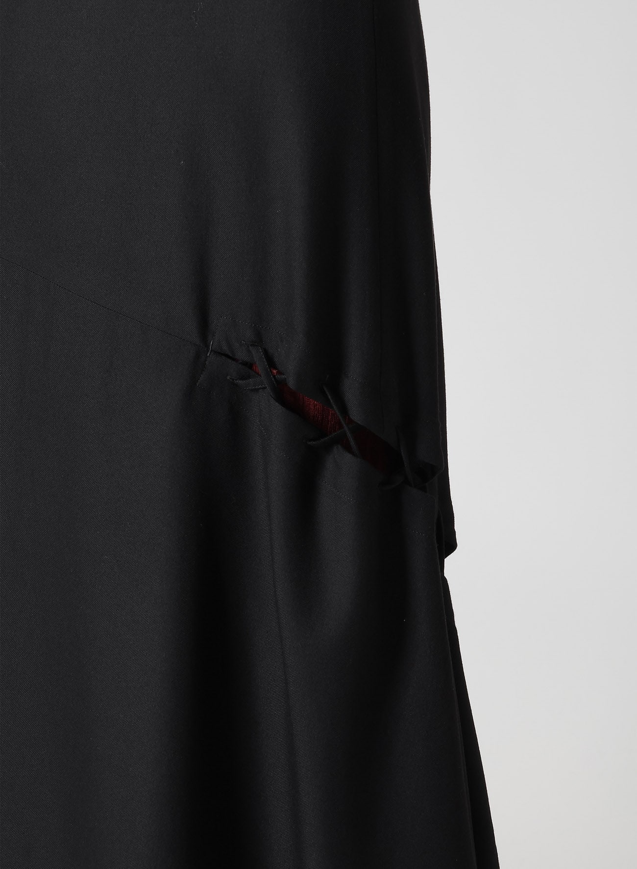 【9/13 12:00(JST) Release】RY/W GABARDINE BACK SIDE LACE UP SKIRT