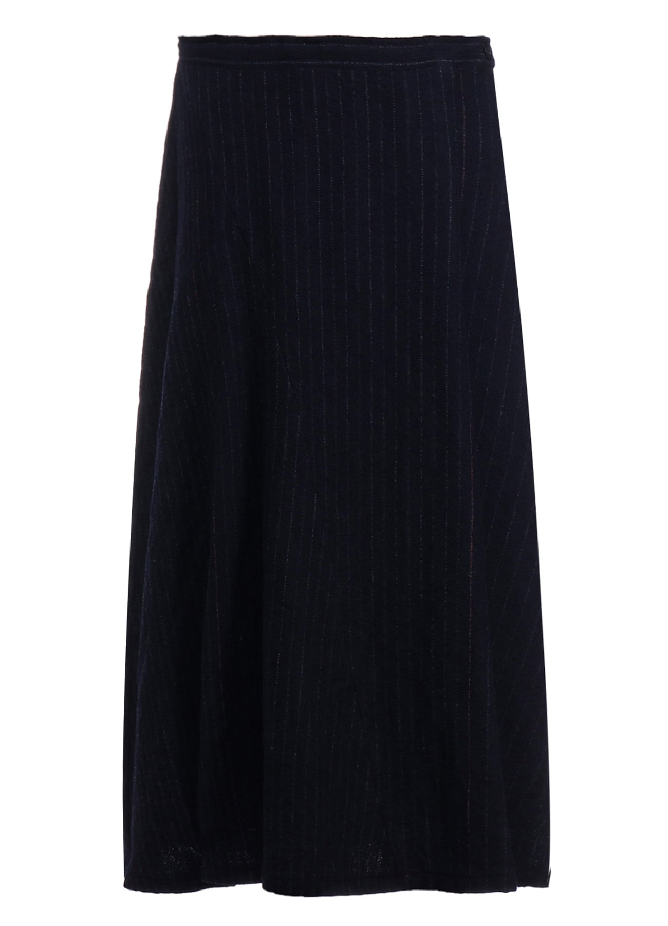 【9/13 12:00(JST) Release】WOOL PINSTRIPE ASYMMETRIC FLARE SKIRT