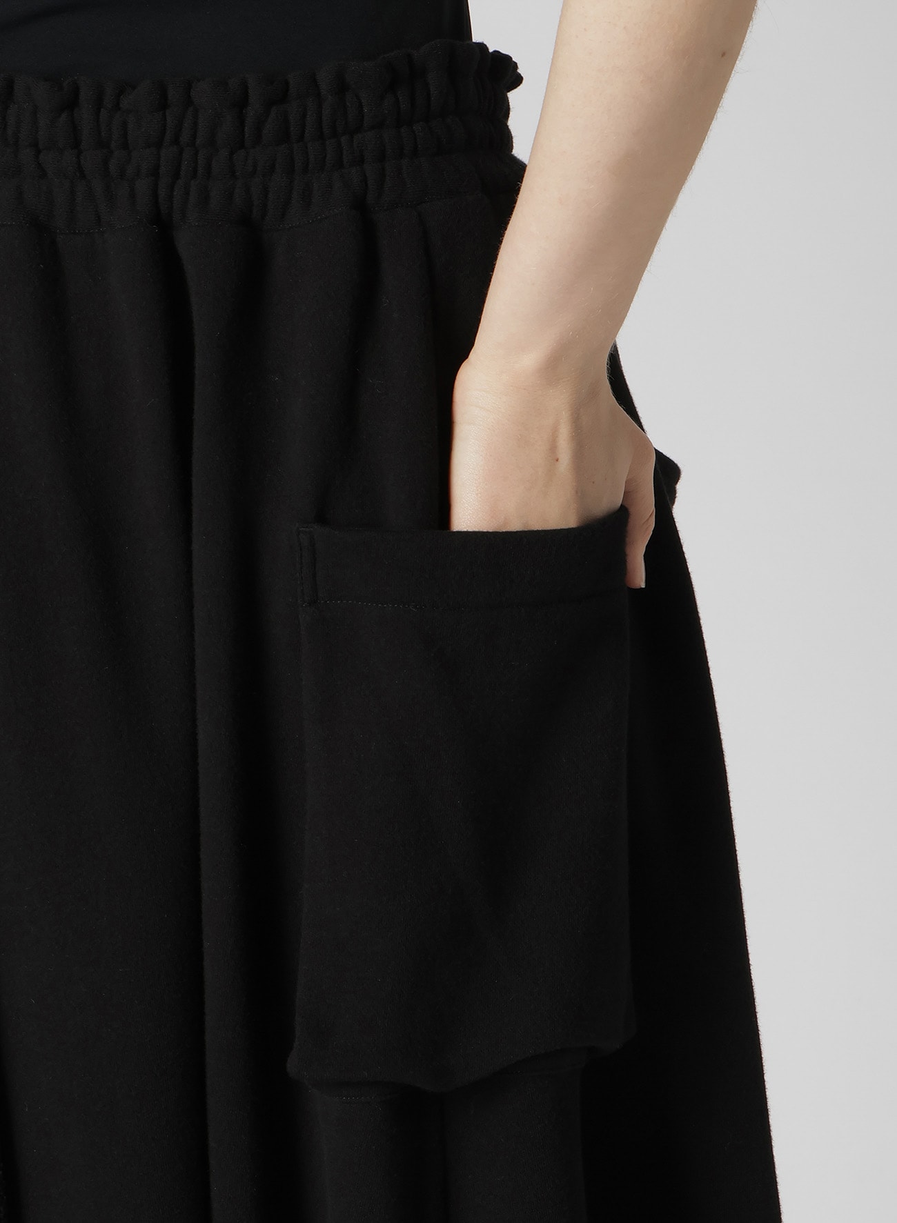 【8/9 12:00(JST) Release】SOFT FRENCH TERRY RUBBER STRING PANTS