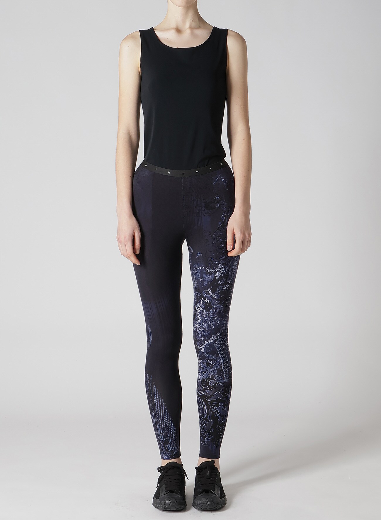 【8/2 12:00(JST) Release】40/-RY JERSEY LACE DESIGN P LEGGINGS