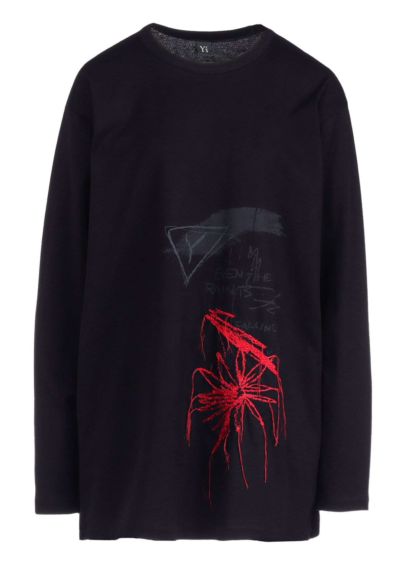 【9/13 12:00(JST) Release】CHALK PRINT & STITCH ROUND NECK LONG SLEEVE T