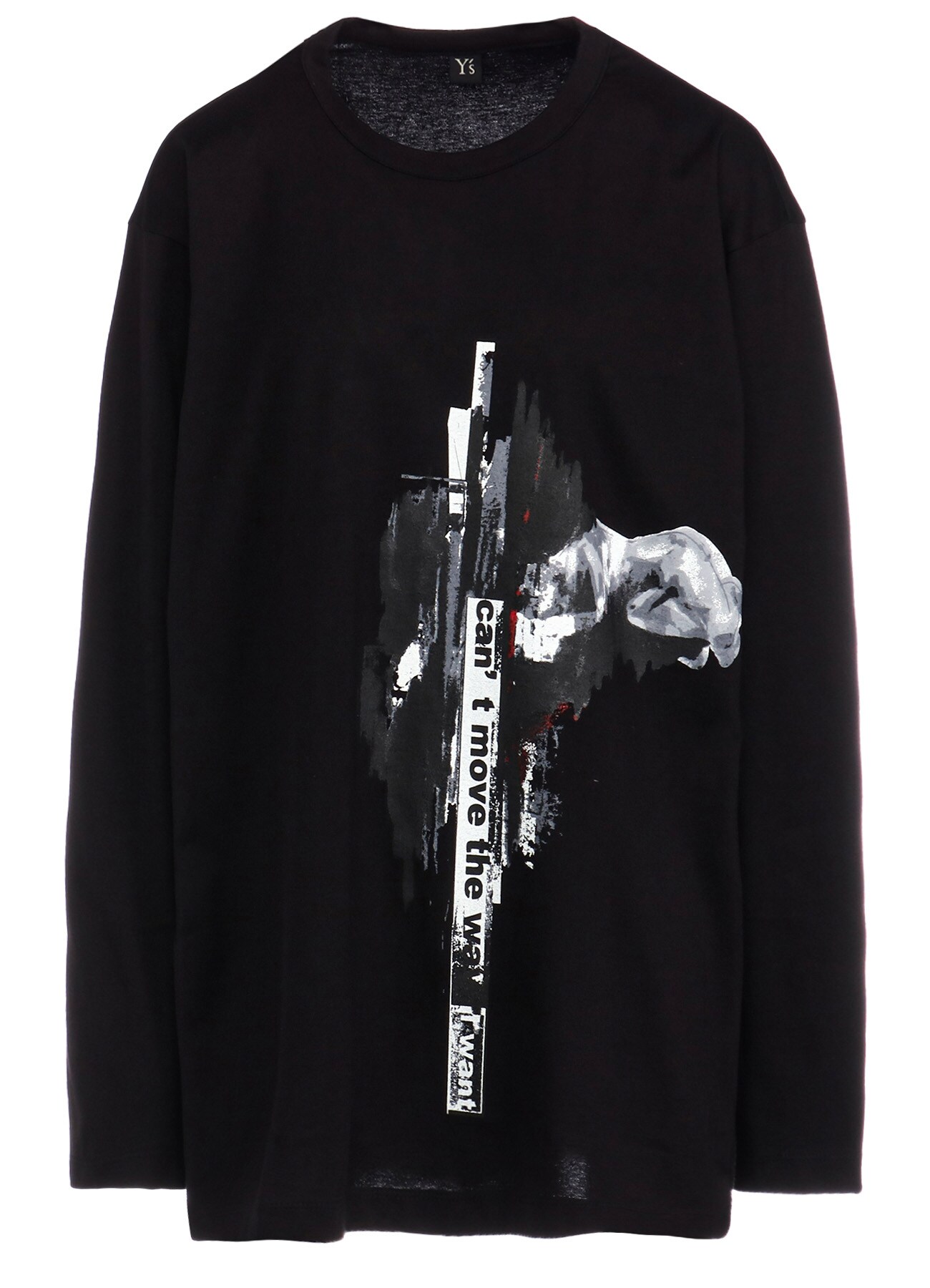 【7/26 12:00(JTS) Release】MESSAGE + FEMALE PRINT ROUND NECK LONG SLEEVE T